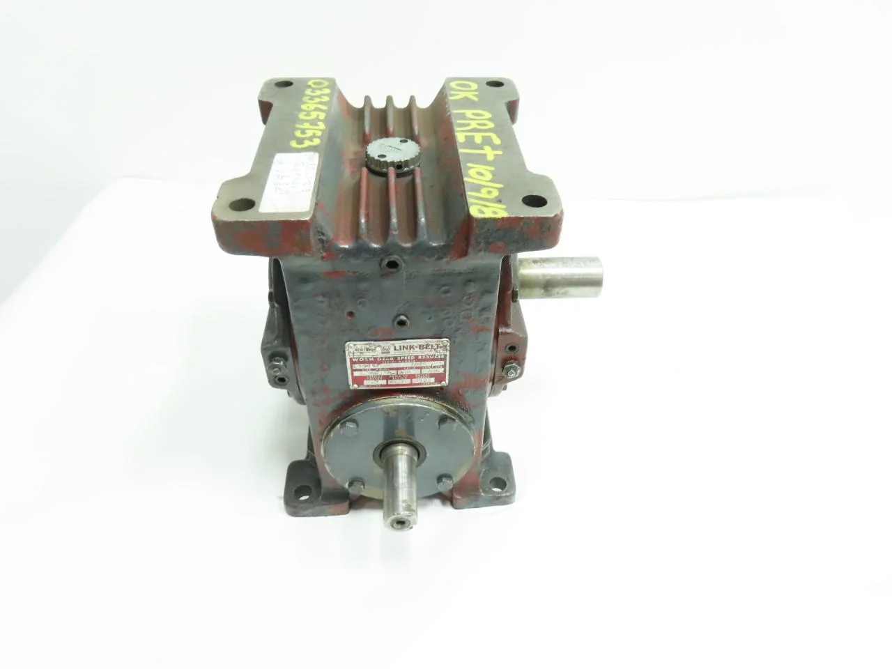 ignoreGeneration#FMC LINK BELT U300-62 WORM GEAR SPEED REDUCER
