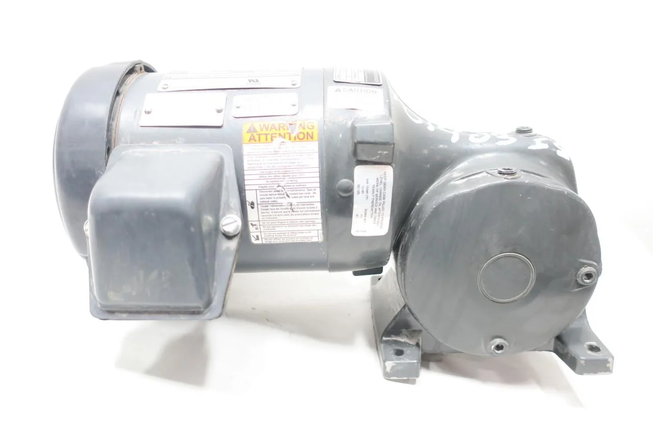 ignoreGeneration#BROWNING 6-6WP GEARMOTOR 99RPM 3PH 1/2HP 208-230/460V-AC