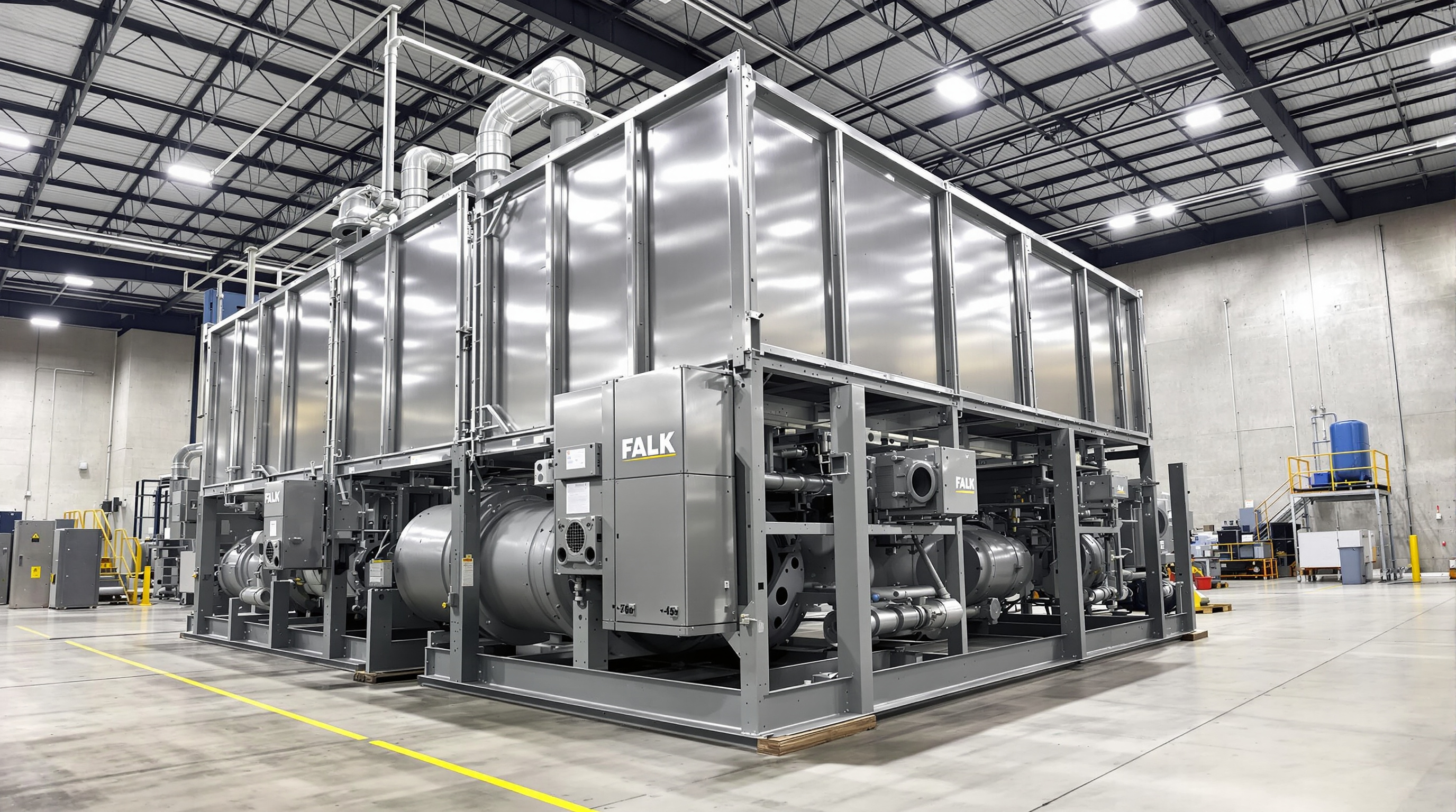 Air Handling industrial systems using Falk gear reducers#1.9