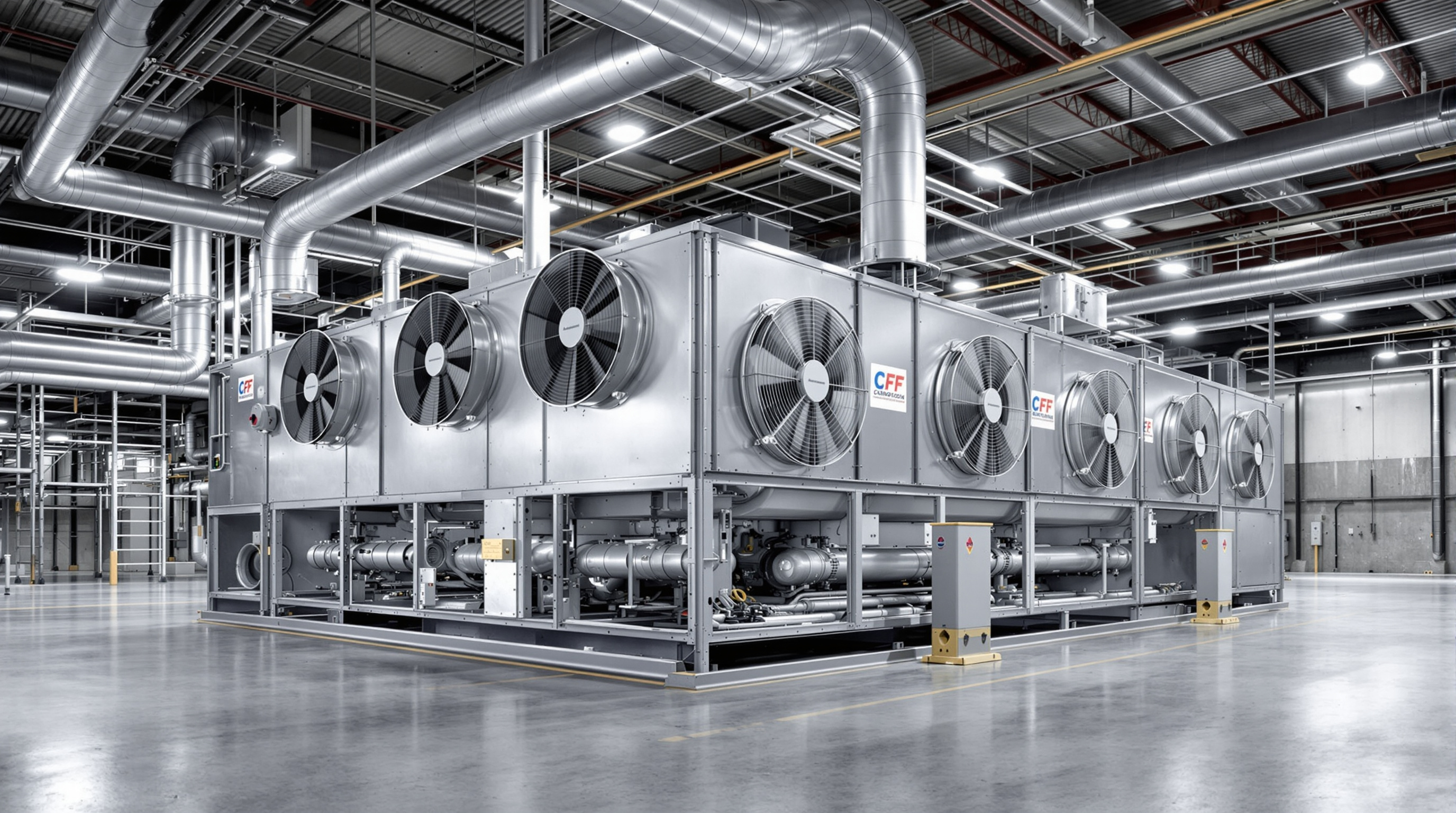 Air handling systems with industrial fans and ventilation equipment#1.9