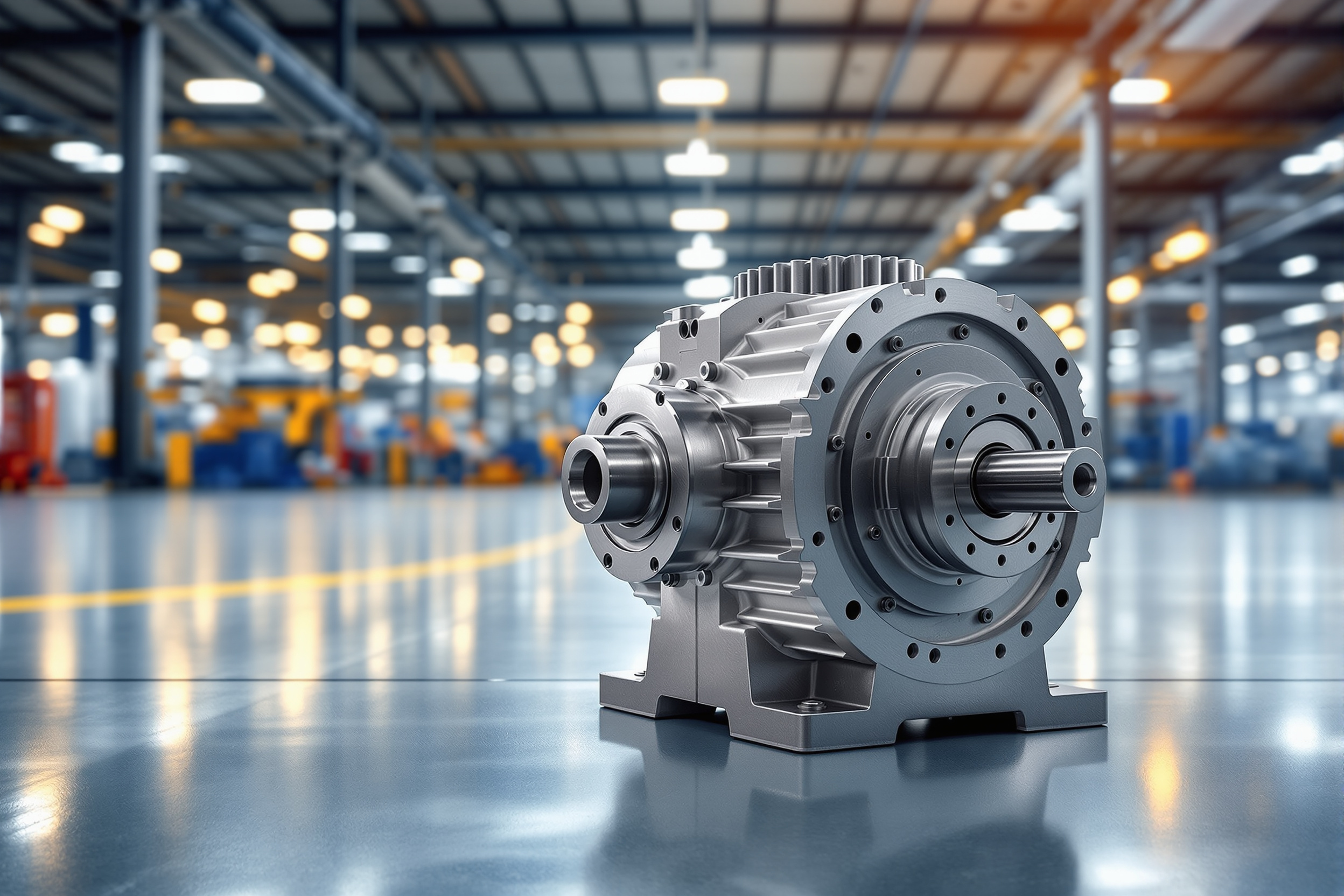 Industrial power transmission systems requiring right angle gear reduction with precise 40 to 1 ratio for optimal performance#1.6