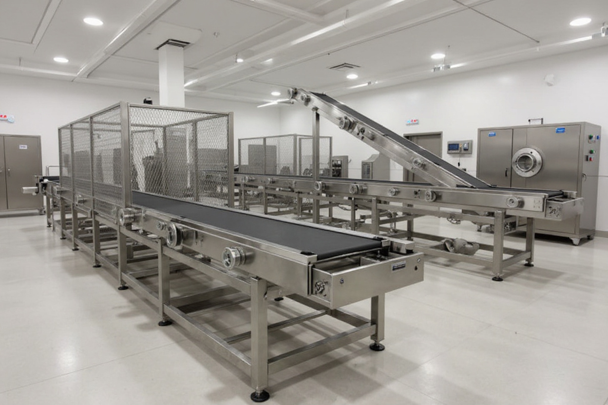 Food processing conveyor systems with gear reducers#1.5