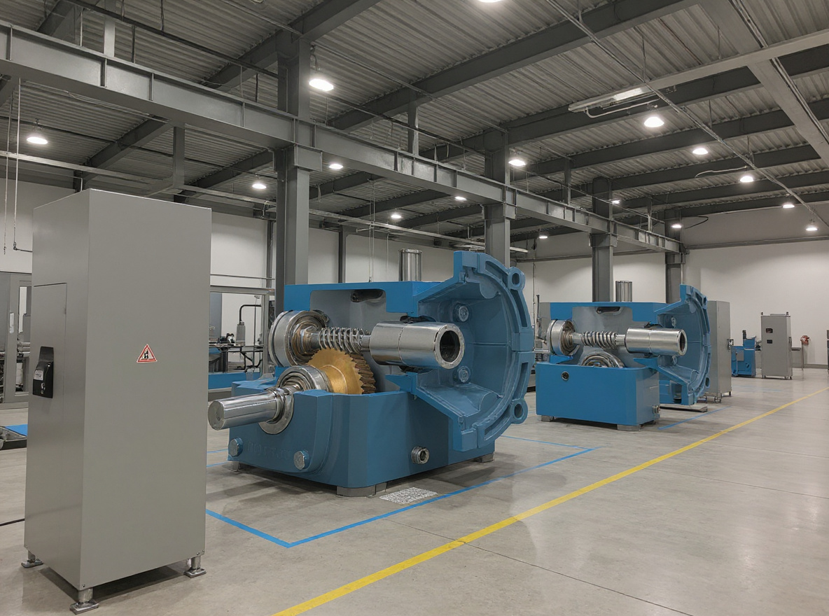 Automated manufacturing equipment and robotic systems using gear reducers#1.2