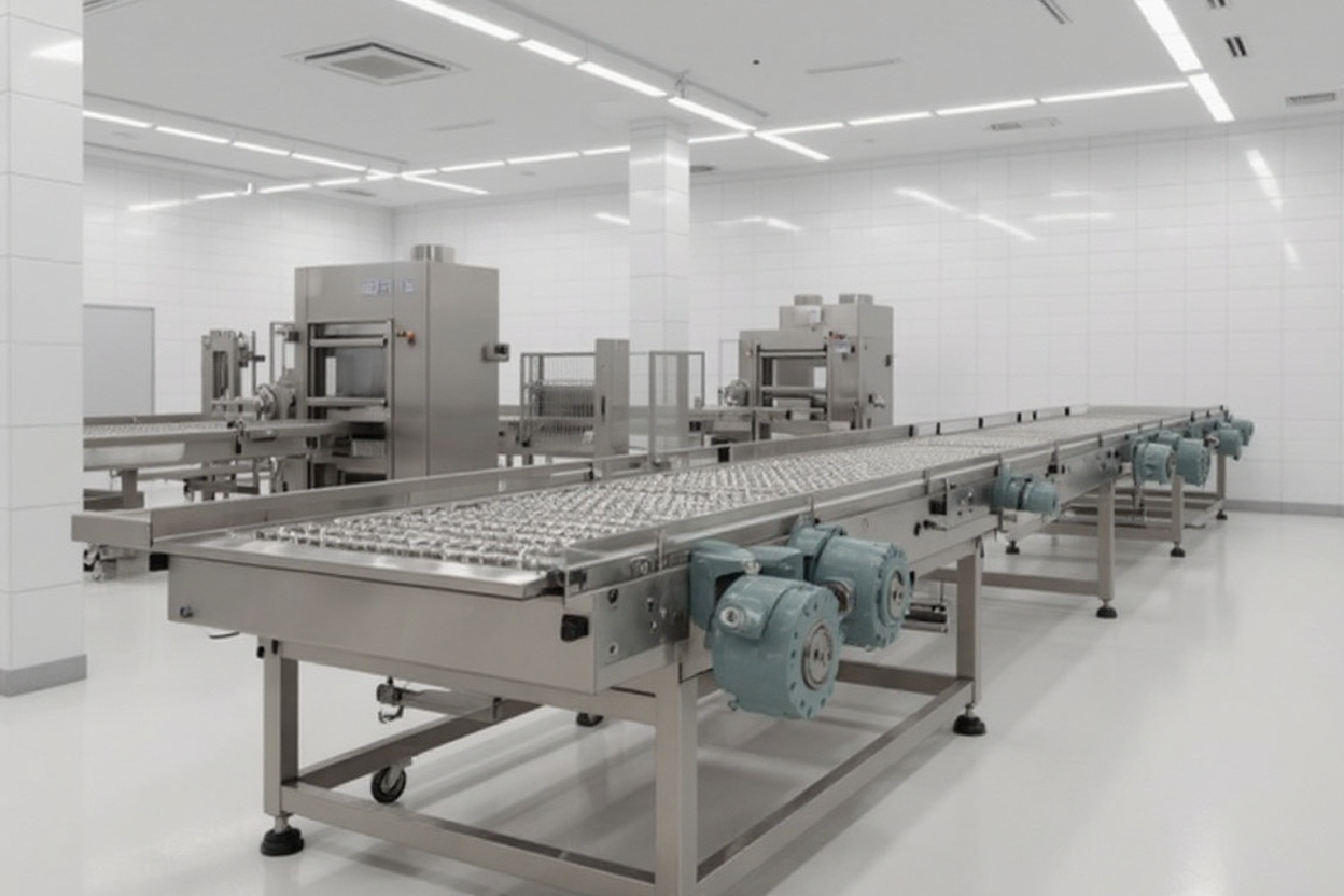 Food processing conveyor systems with gear reducer applications#1.5