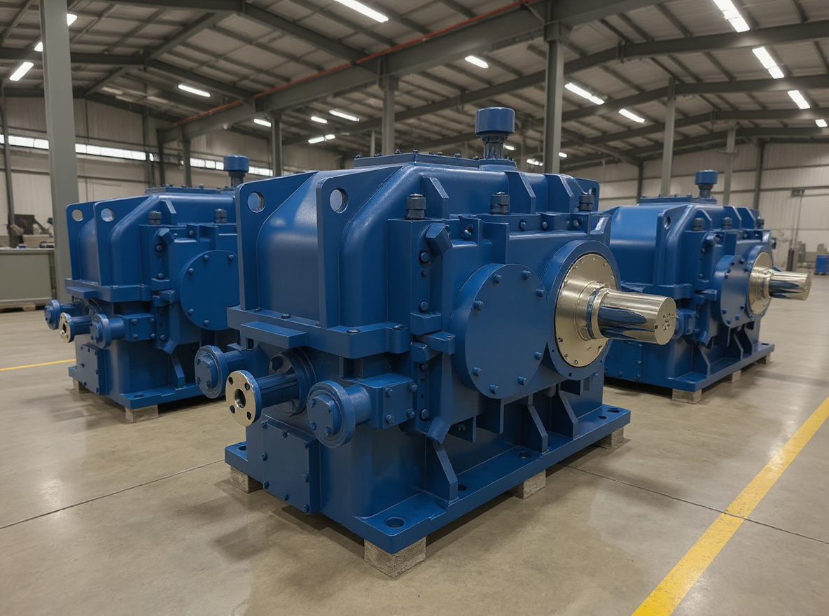 Industrial manufacturing equipment with speed reduction systems#1.3