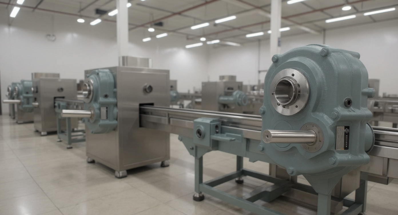 Food processing conveyor systems with industrial gear reducer equipment#1.9