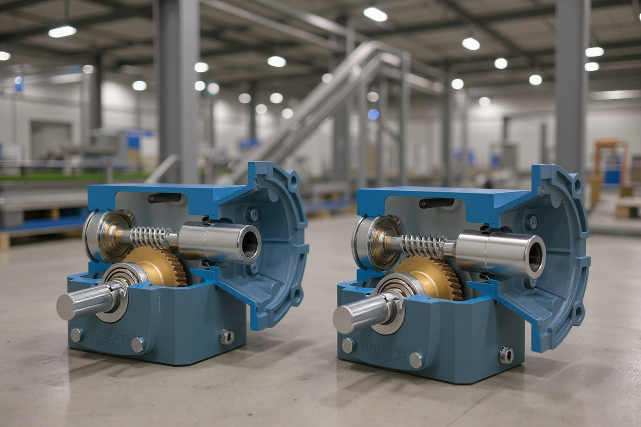 Right angle gear reduction systems for conveying and material handling equipment applications#1.6