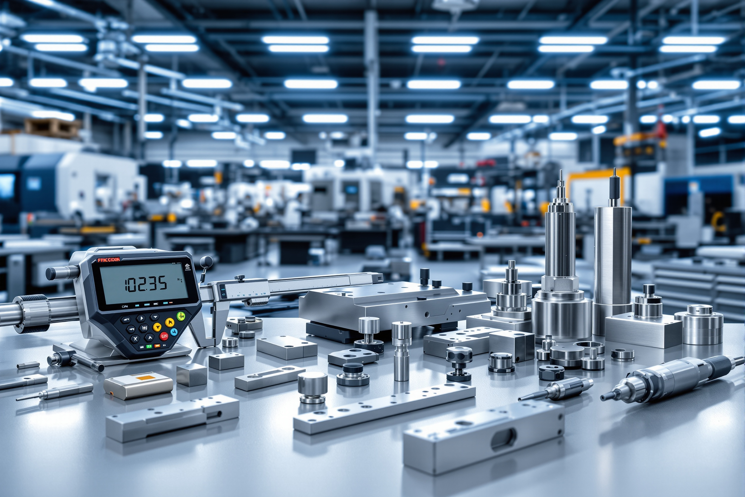 Precision calibration equipment and CNC machine measurement tools used by Sarkinen Calibrating for industrial manufacturing calibration services