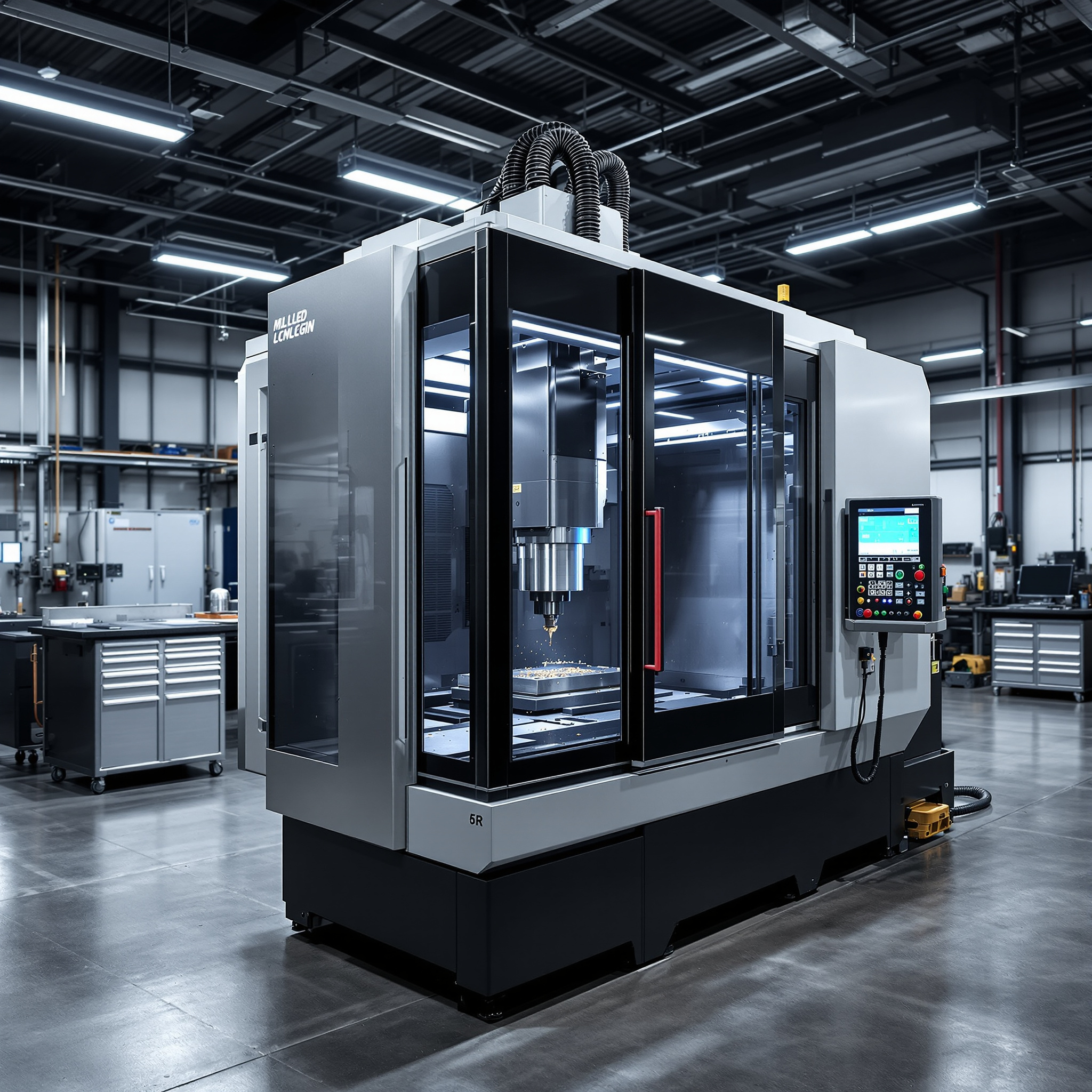 CNC machining operations and equipment