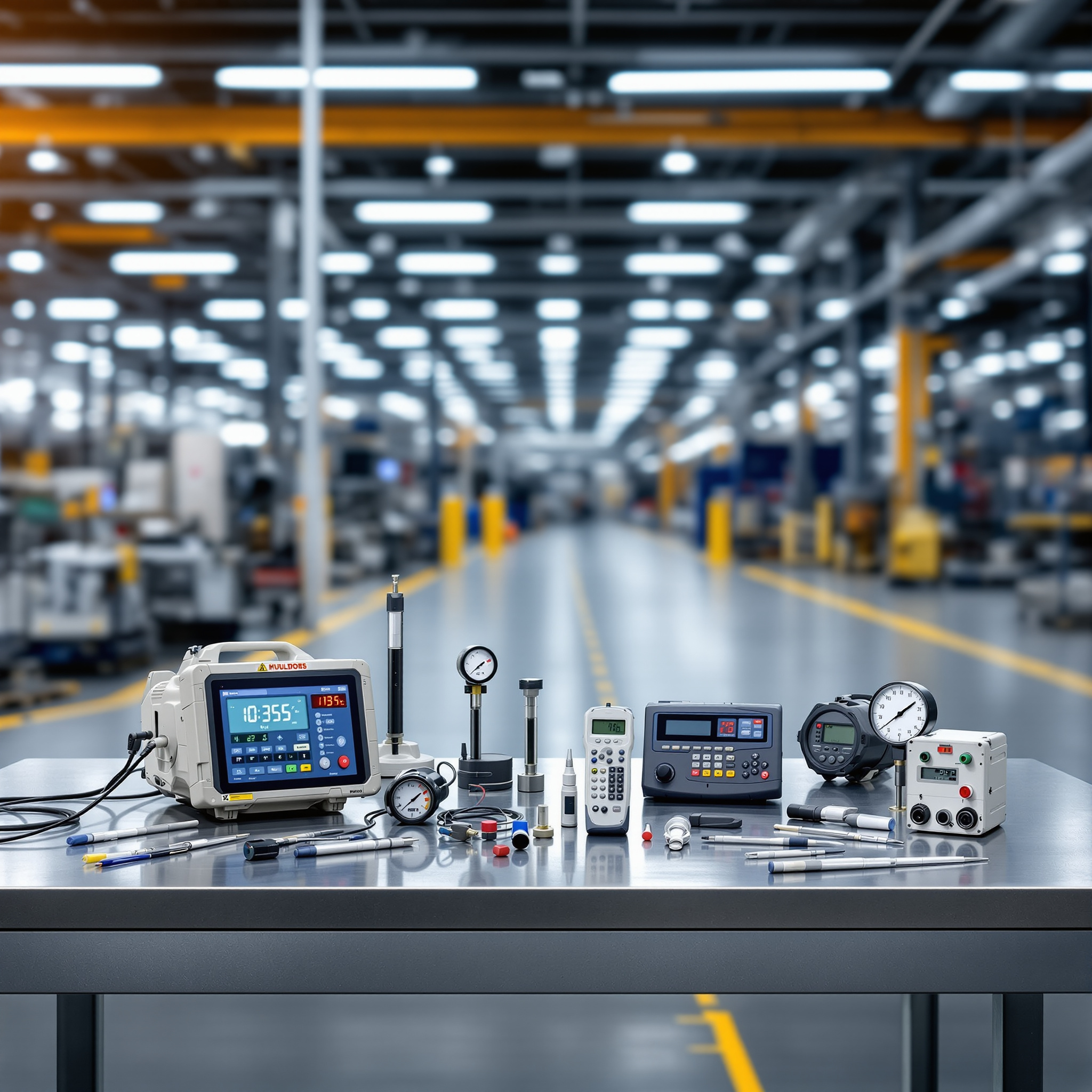 Industrial equipment and machinery calibration