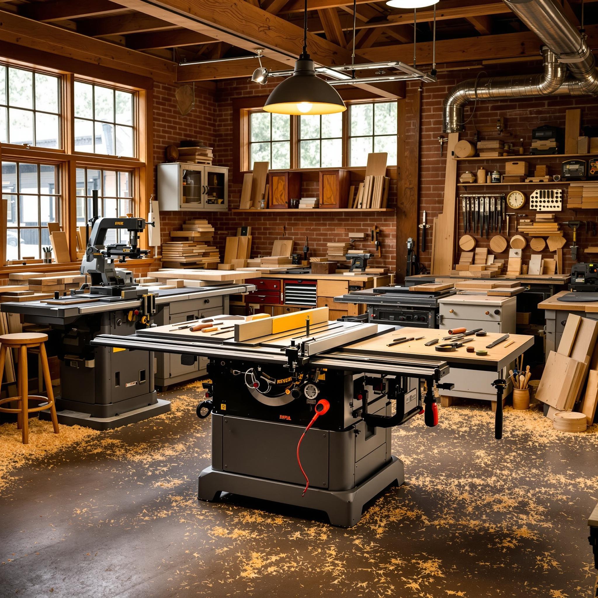 Woodworking machinery and precision tools