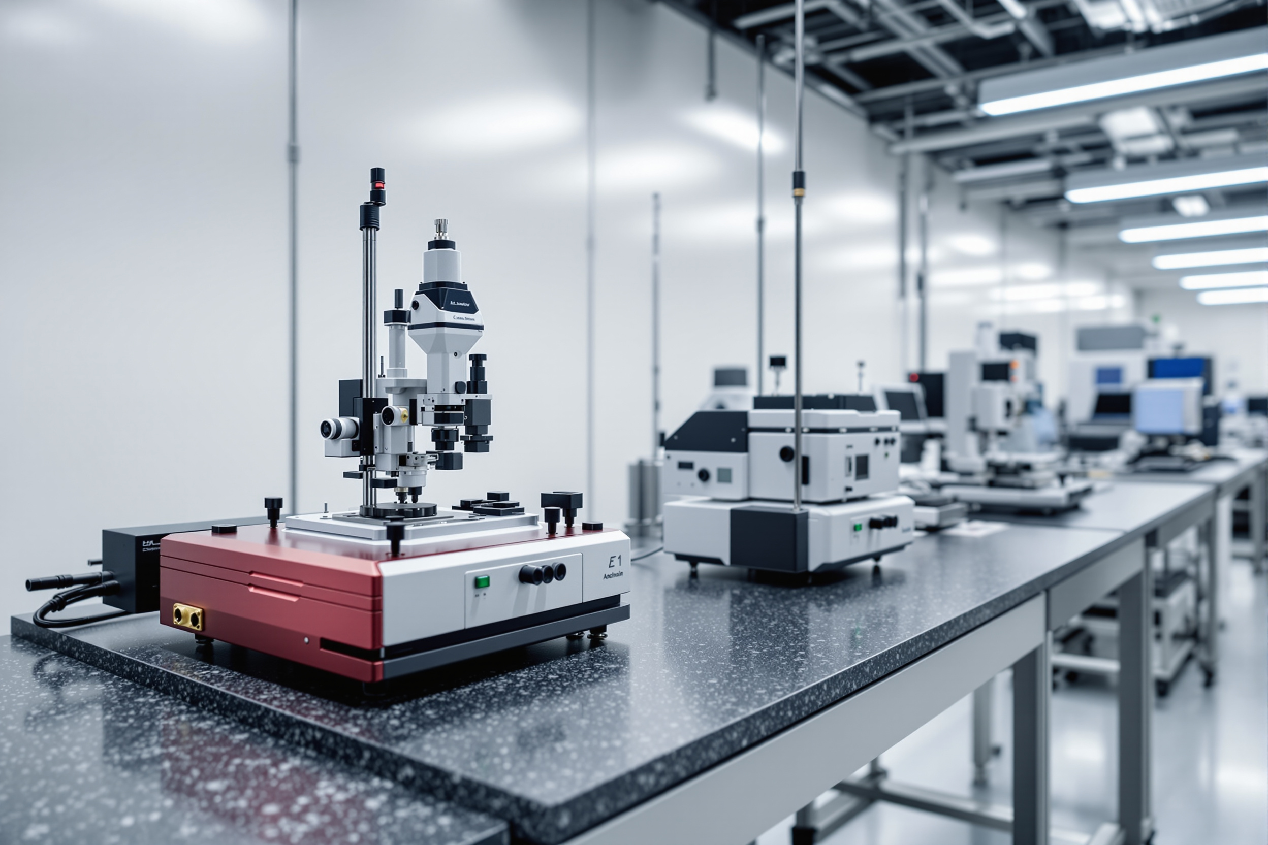 Linear calibration service with laser interferometer precision measurement technology