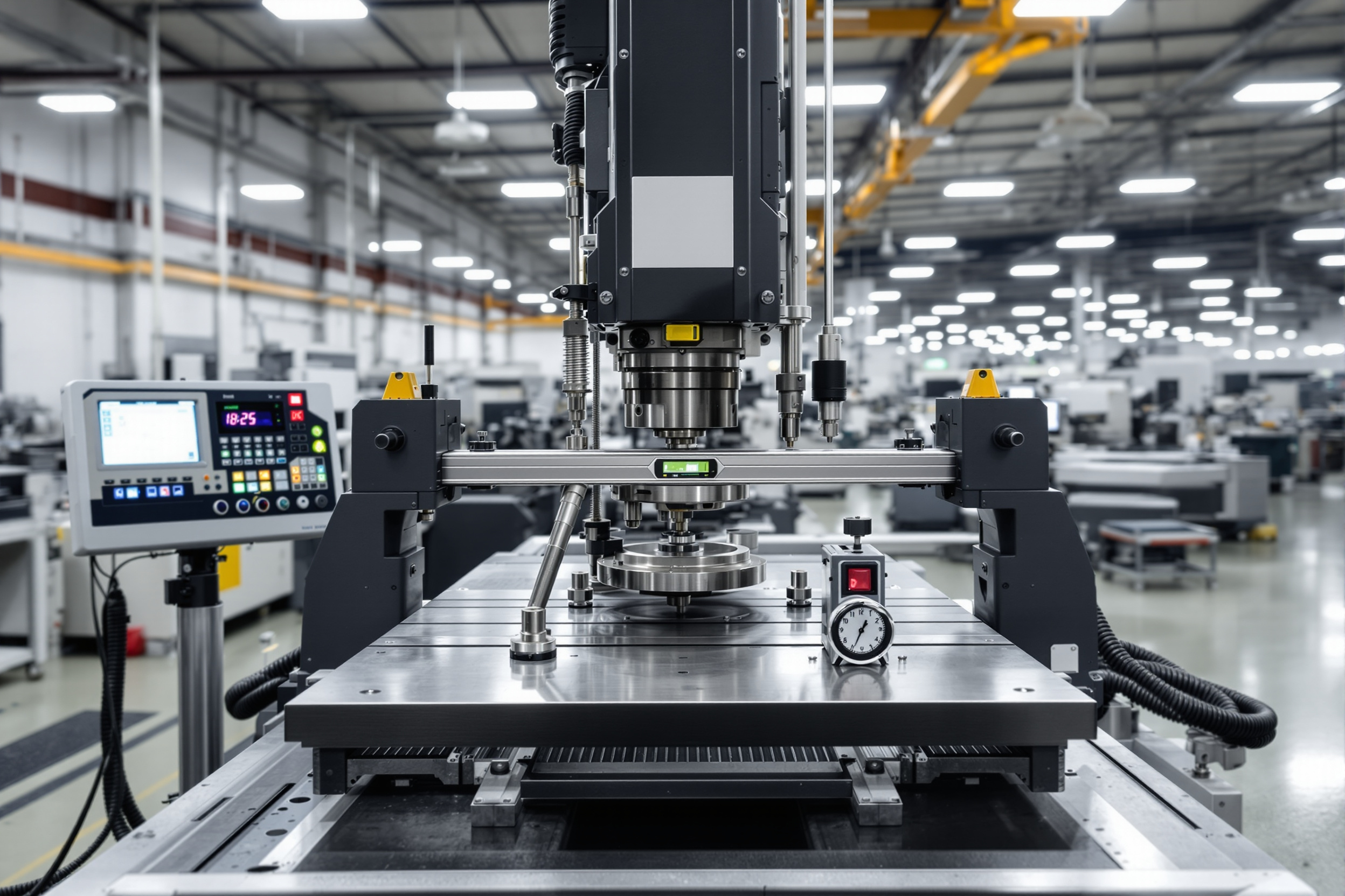 Machine condition monitoring services using ballbar testing and electronic leveling systems