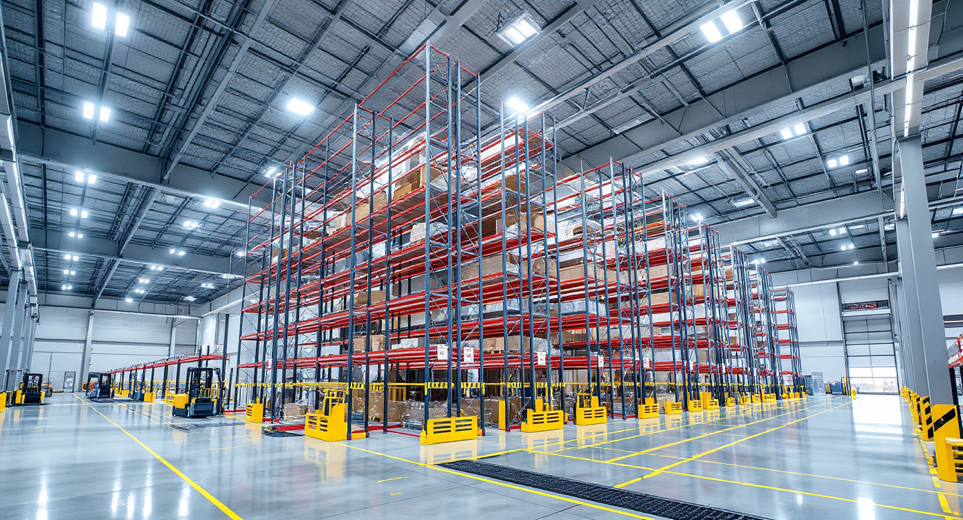 Warehousing solutions with optimized storage systems and material handling equipment for efficient inventory management#1.9