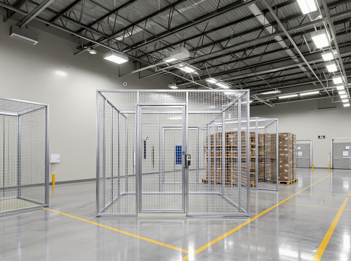 Distribution center security solutions for cargo protection and access control#1.3