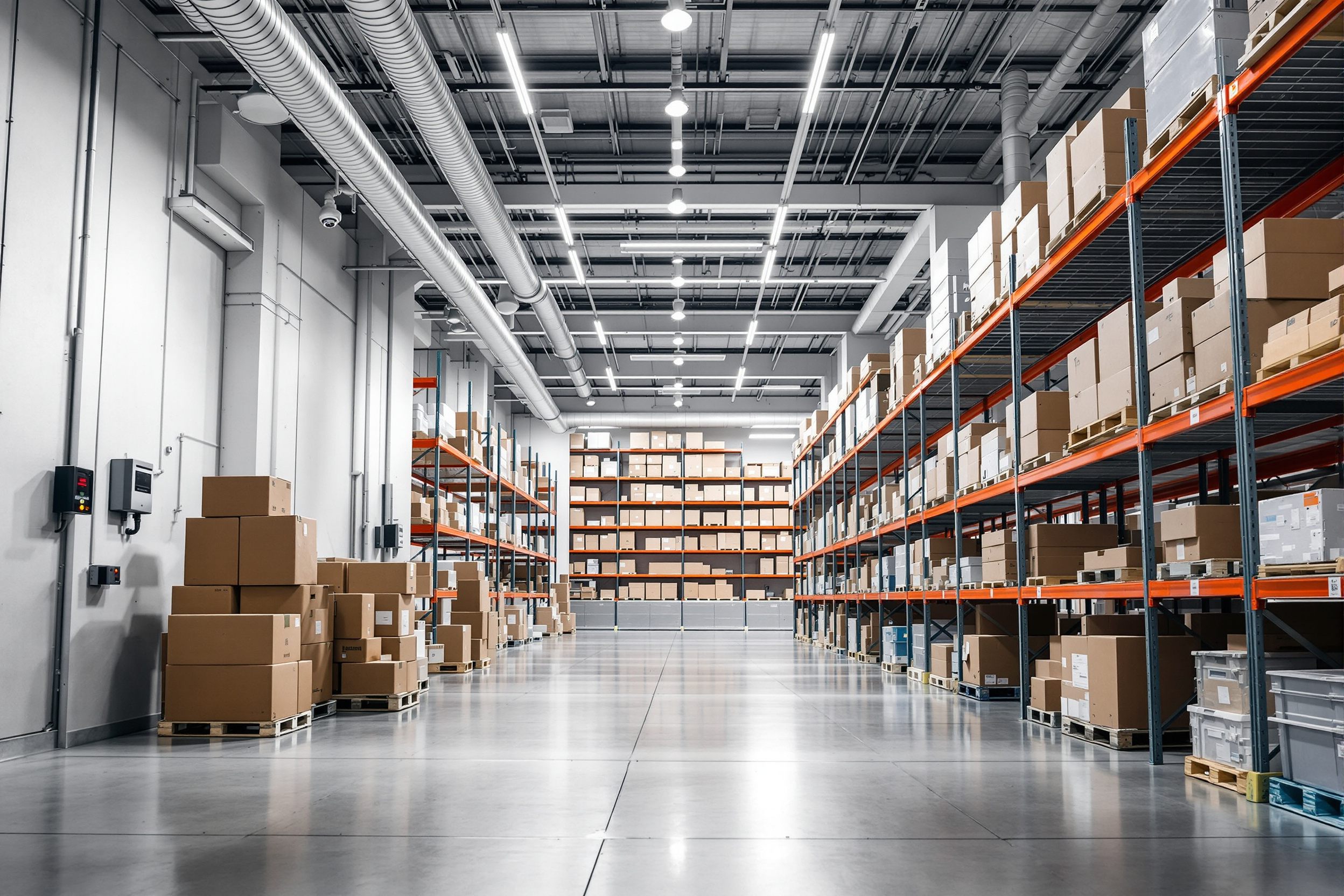 Retail environment with inventory storage and security measures#1.6
