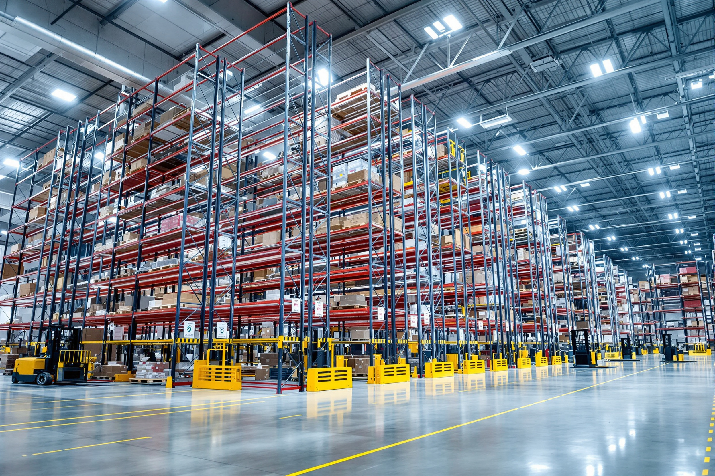 Warehousing and distribution center secure storage solutions#1.5