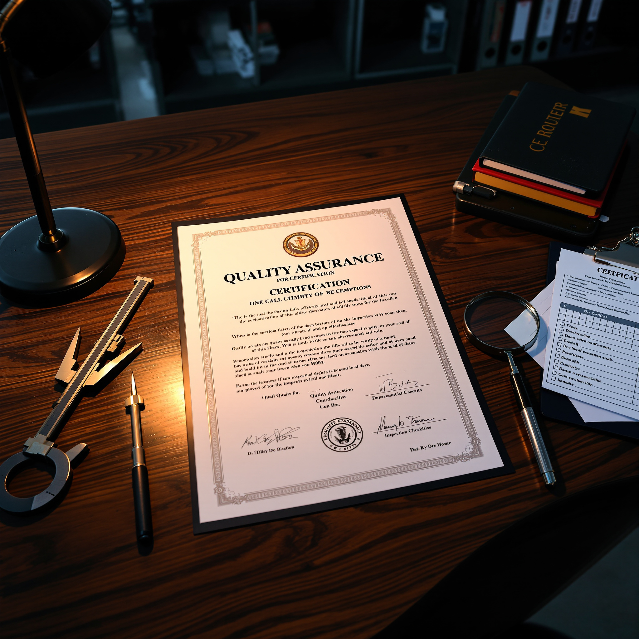 Quality assurance certified