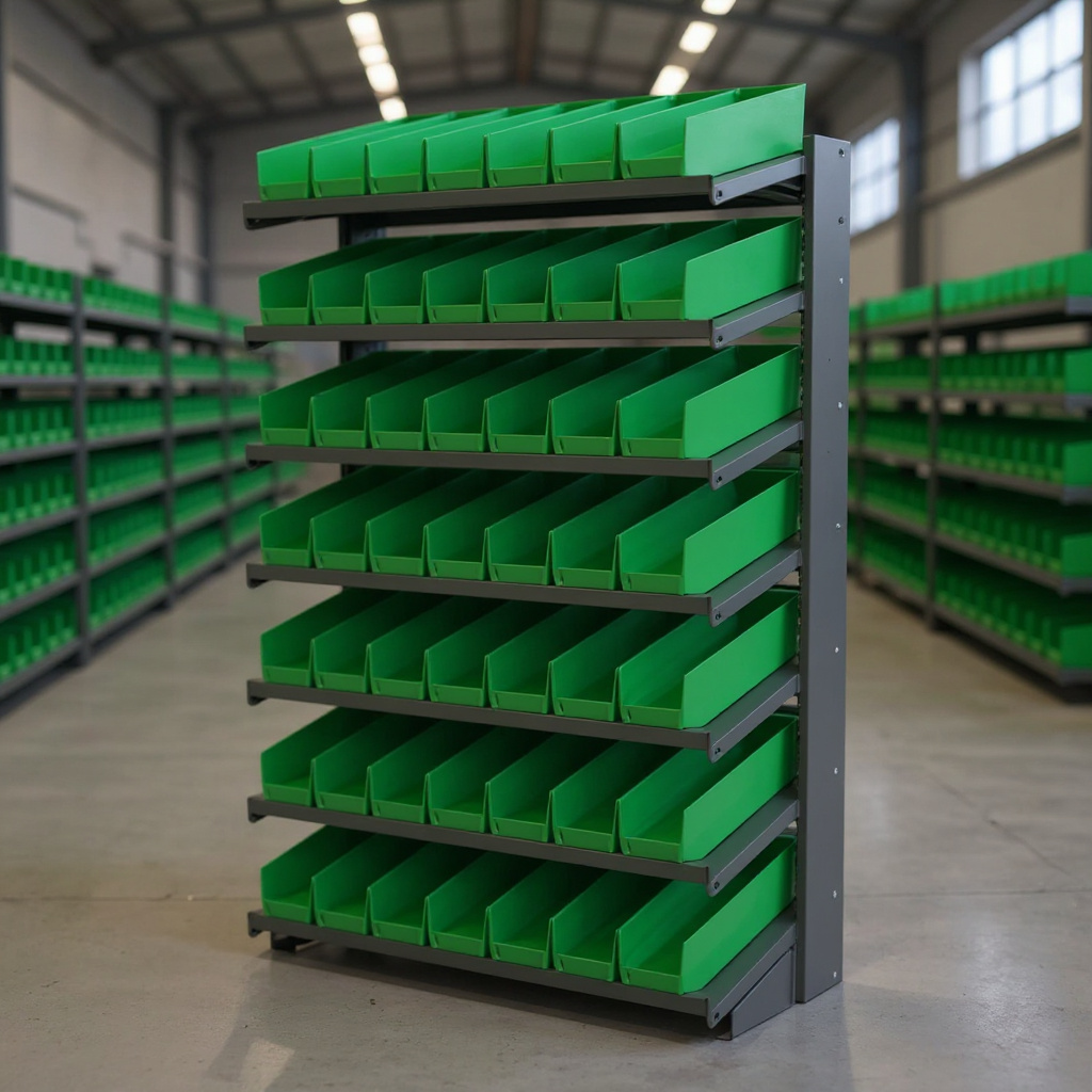 Heavy Duty Plastic Shelving