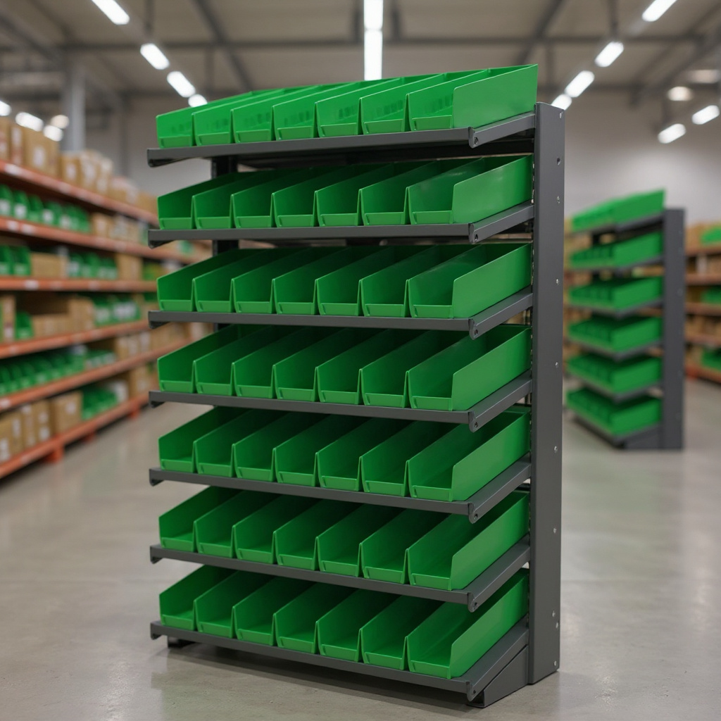 Heavy Duty Plastic Shelving