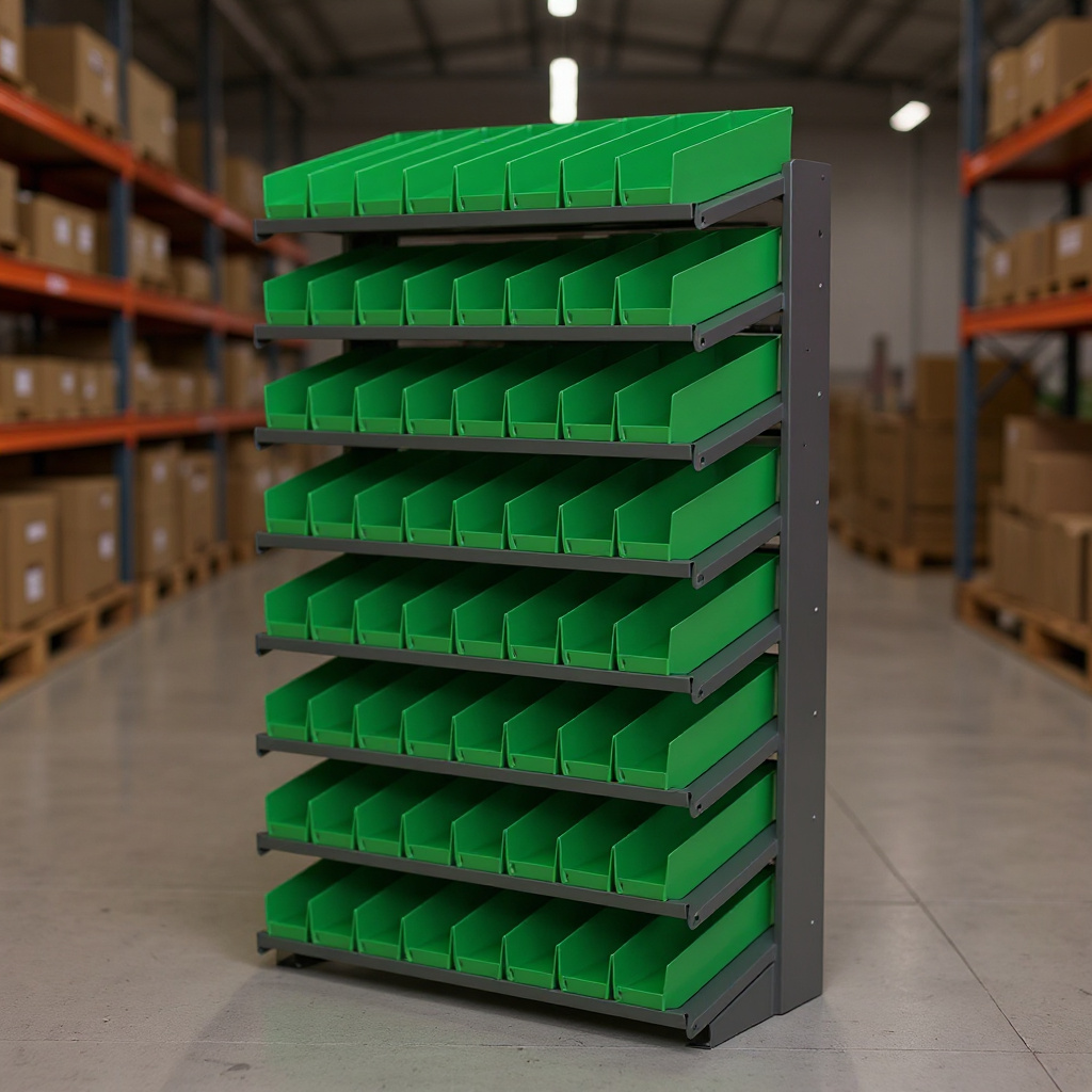 Heavy Duty Plastic Shelving