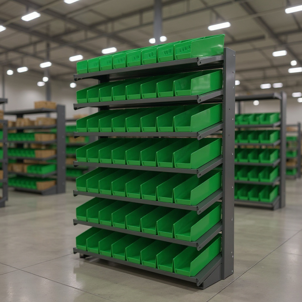Plastic Shelving Bins
