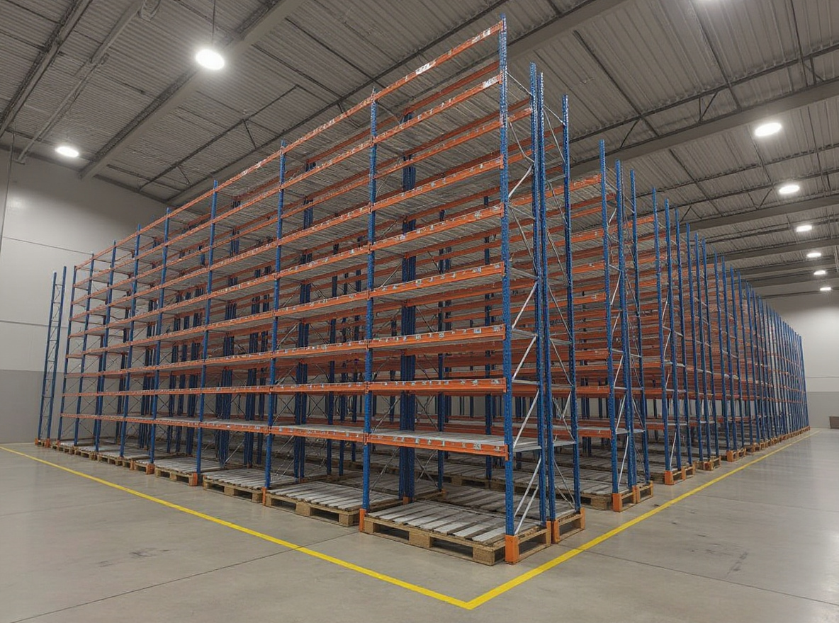 Heavy duty pallet rack systems for industrial applications#1.2