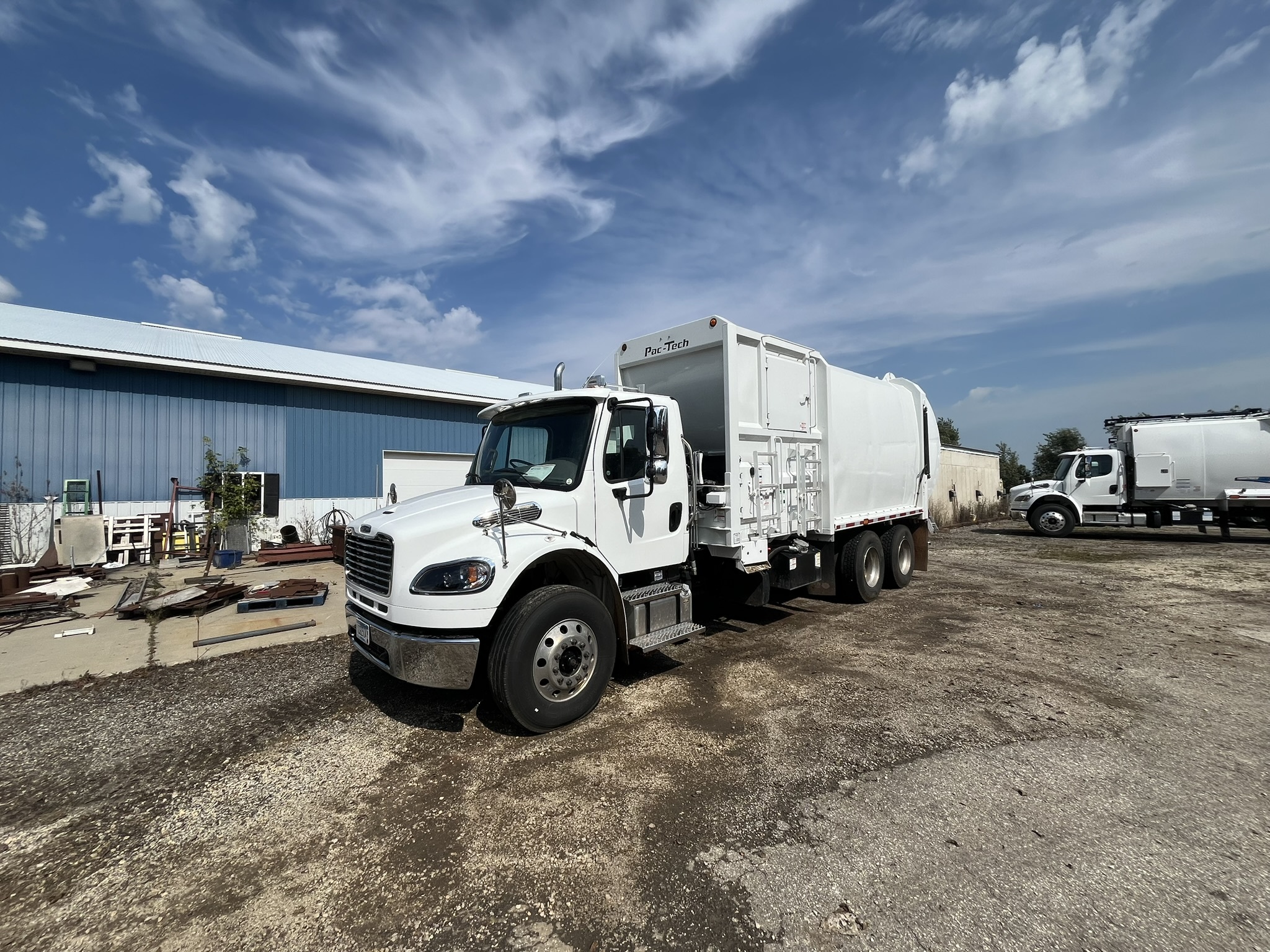 2024 Freightliner M2 Pac-Tech 31YD Bandit ASL garbage truck rental