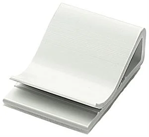 ignoreGeneration#CABLE CLAMP FOR FLAT CABLES WHITE