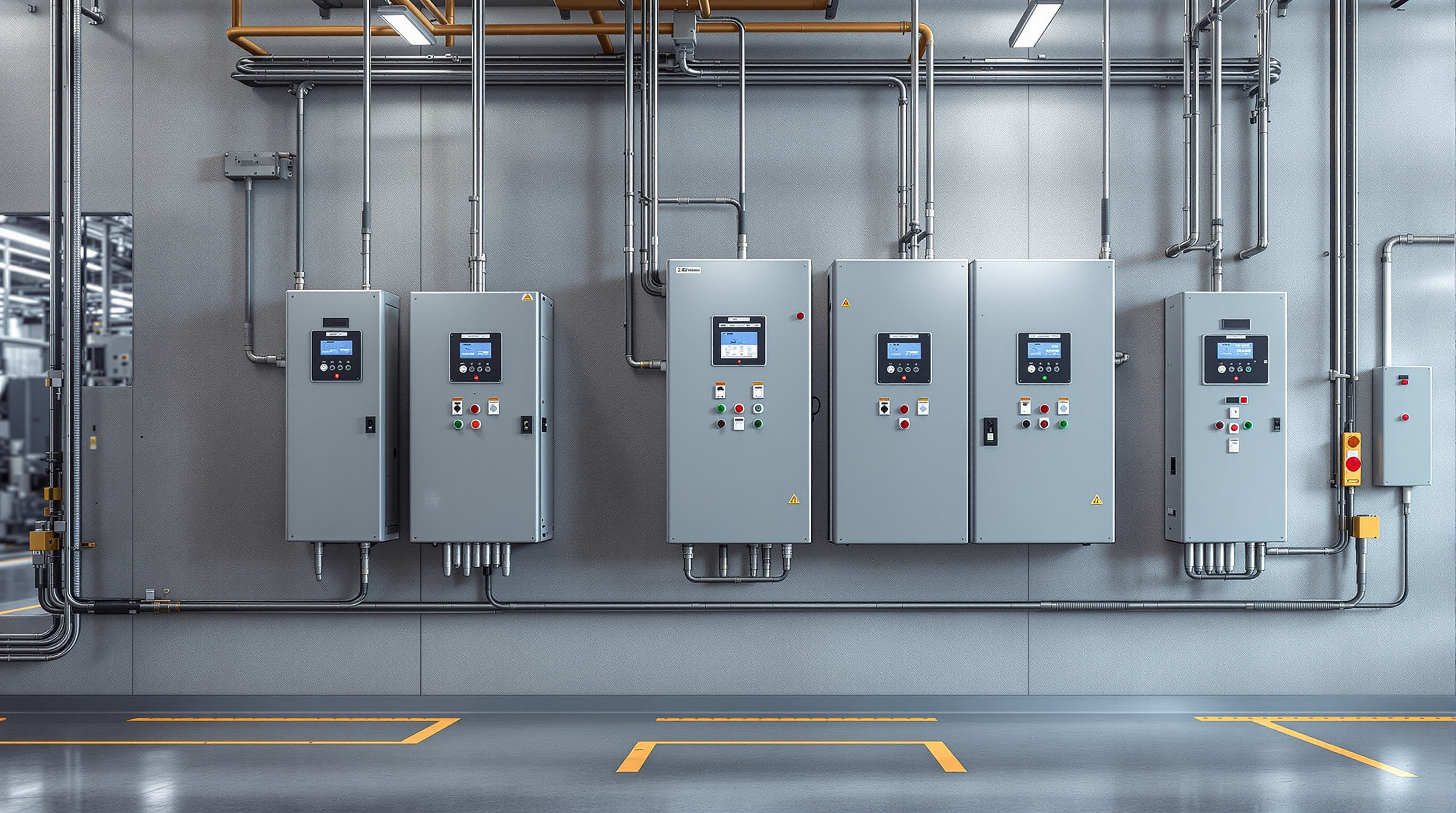 Industrial electrical control panels and manufacturing facility showcasing ValuAdd's technical solutions#1.7