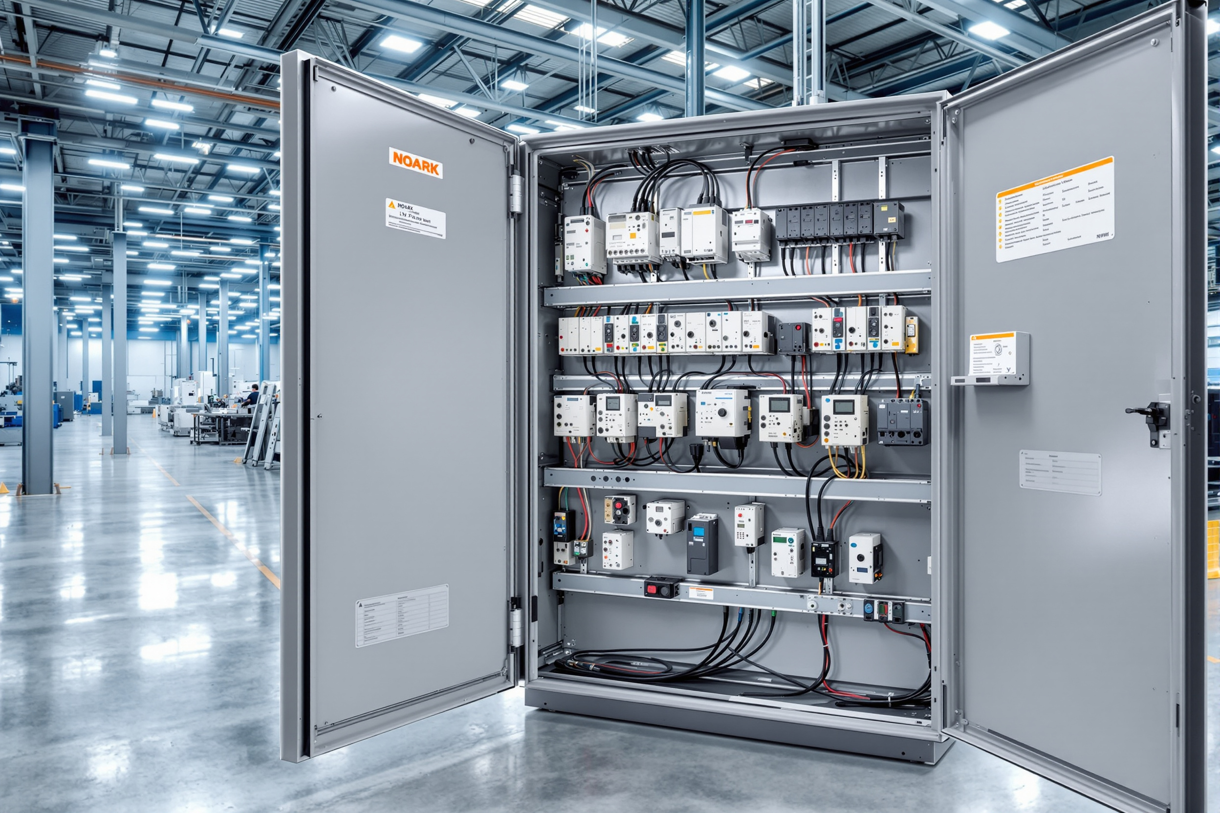 Industrial automation systems with NOARK control equipment#1.6