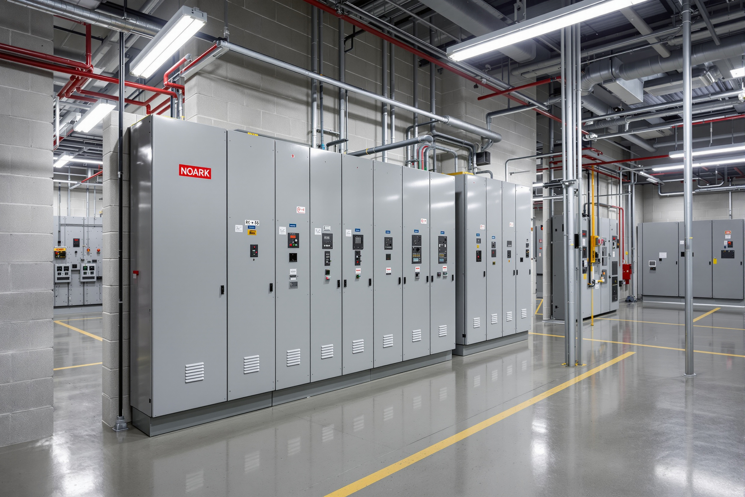 Power distribution facilities using NOARK switchboards#1.6