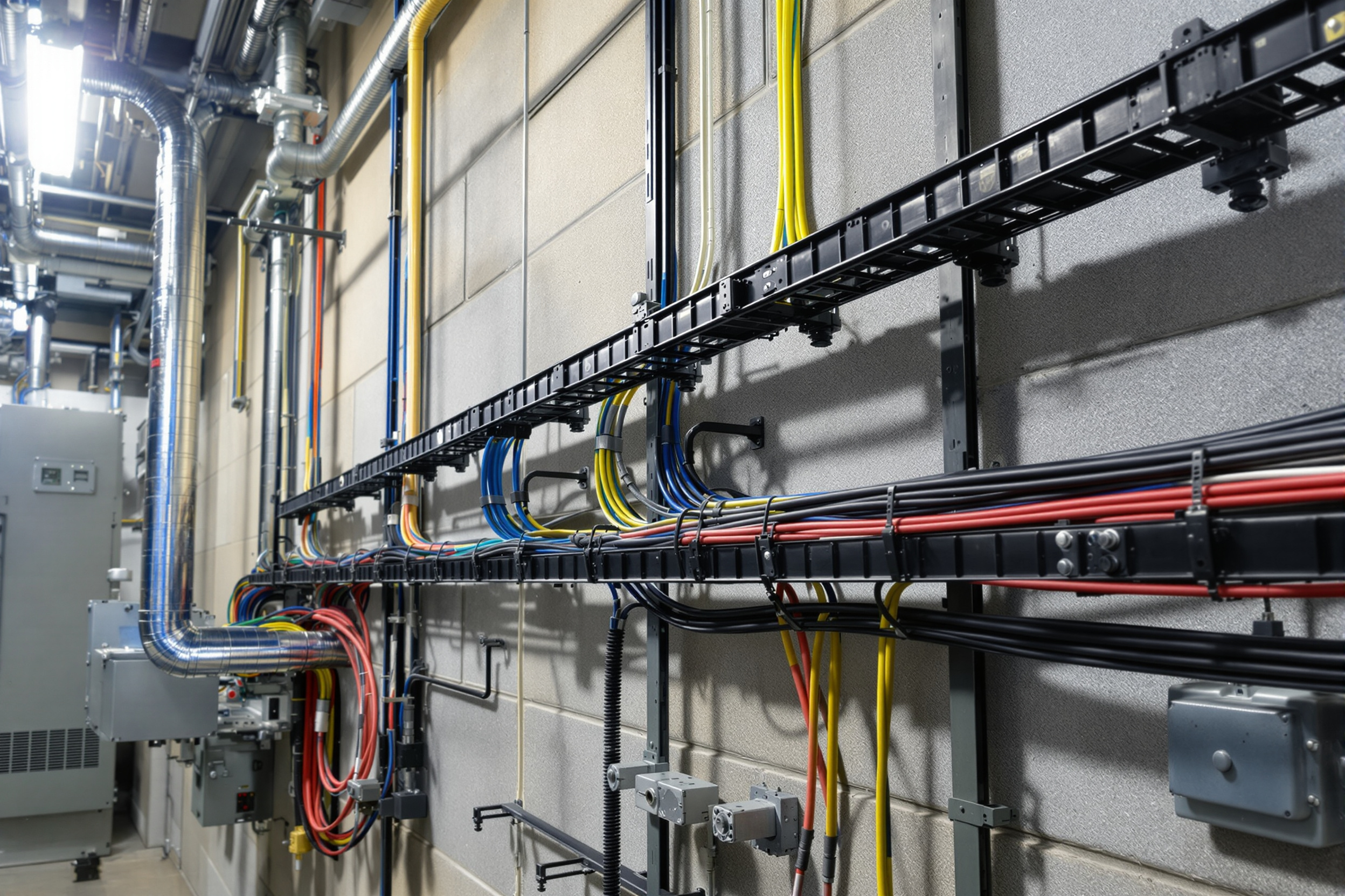 Industrial cable organization and management systems#1.6