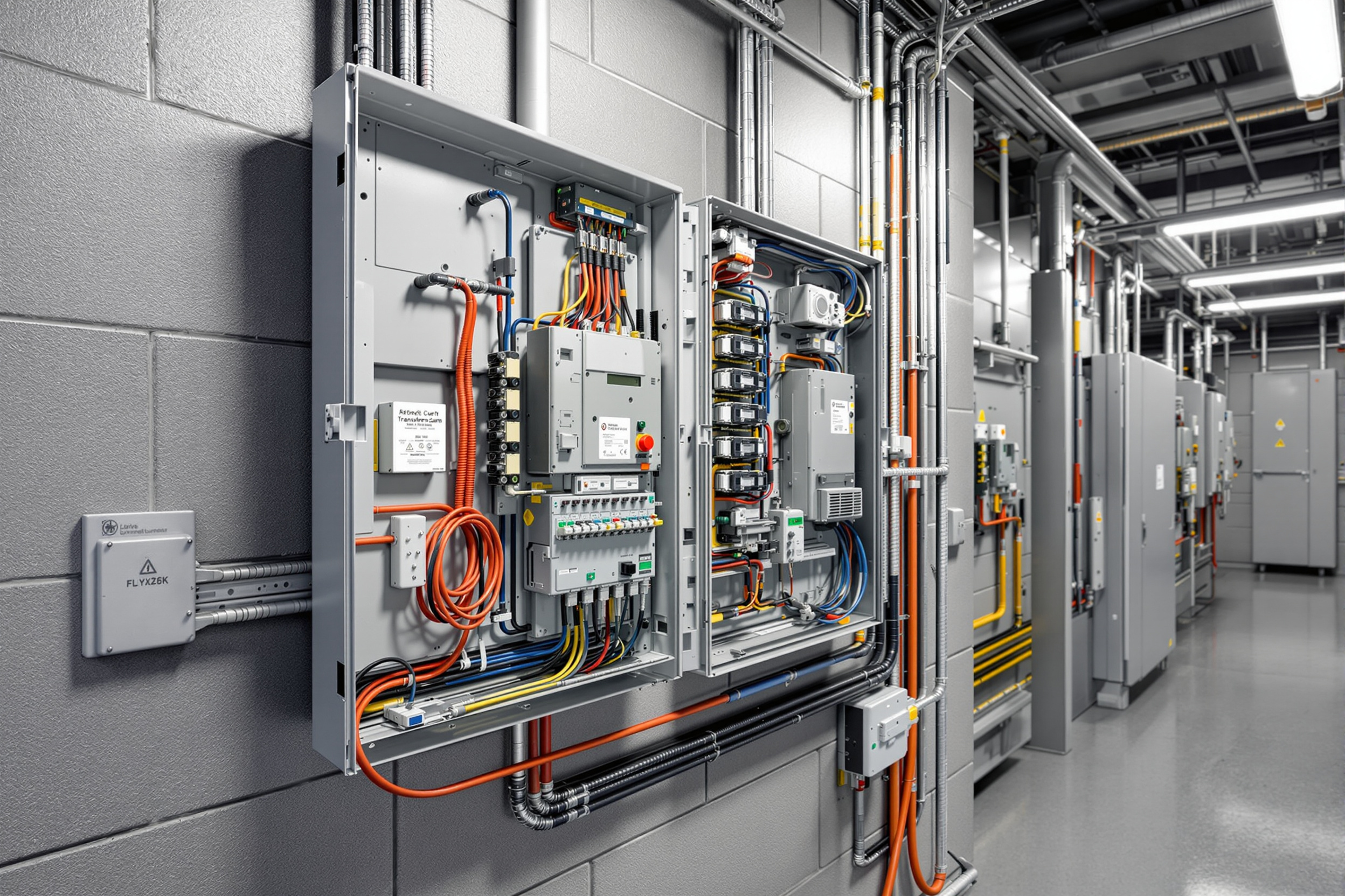 Electrical panel retrofit installations with space constraints requiring flexible current measurement solutions#1.6