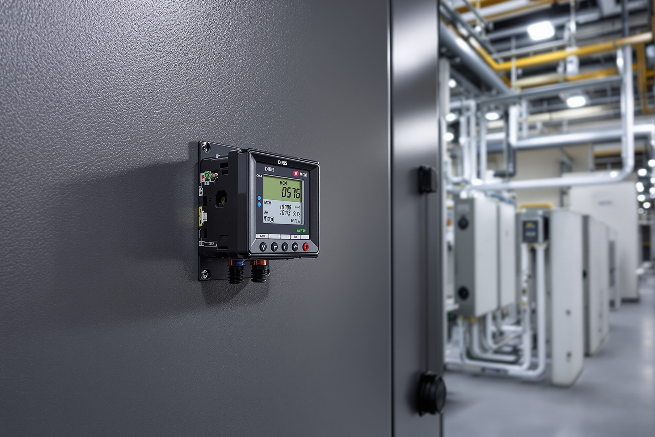 Power monitoring systems with DIRIS MCM meters for accurate energy measurement in industrial facilities#1.6