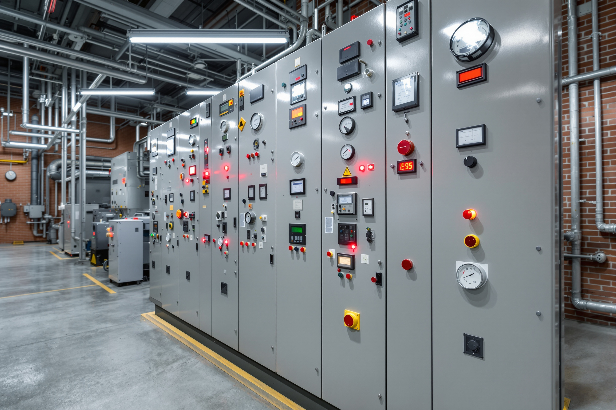 Industrial electrical control panels requiring precise current measurement for safety and monitoring#1.6