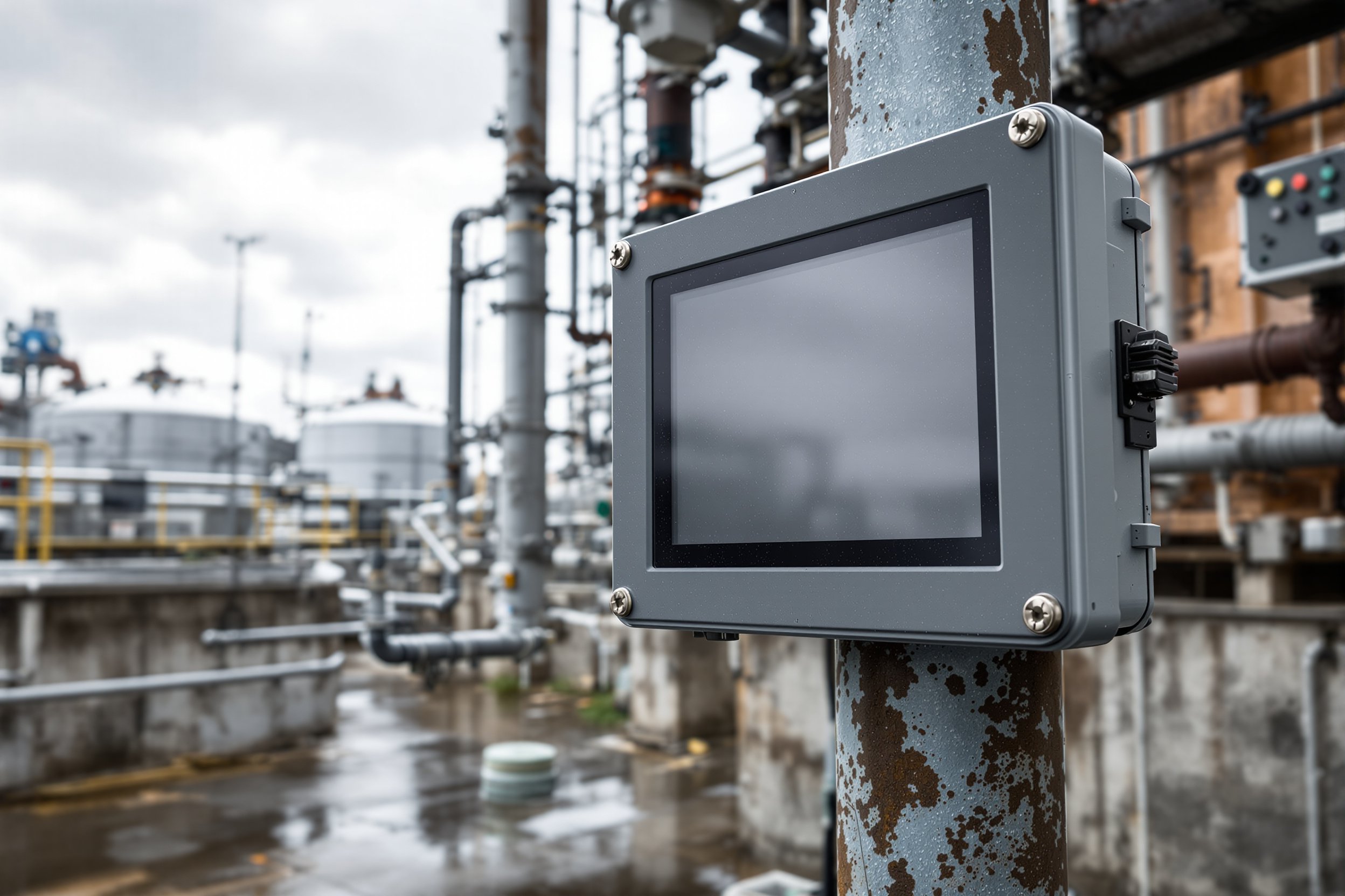 Environmental monitoring systems requiring IP66 rated HMI panels operating in temperature ranges from 0-65°C#1.5