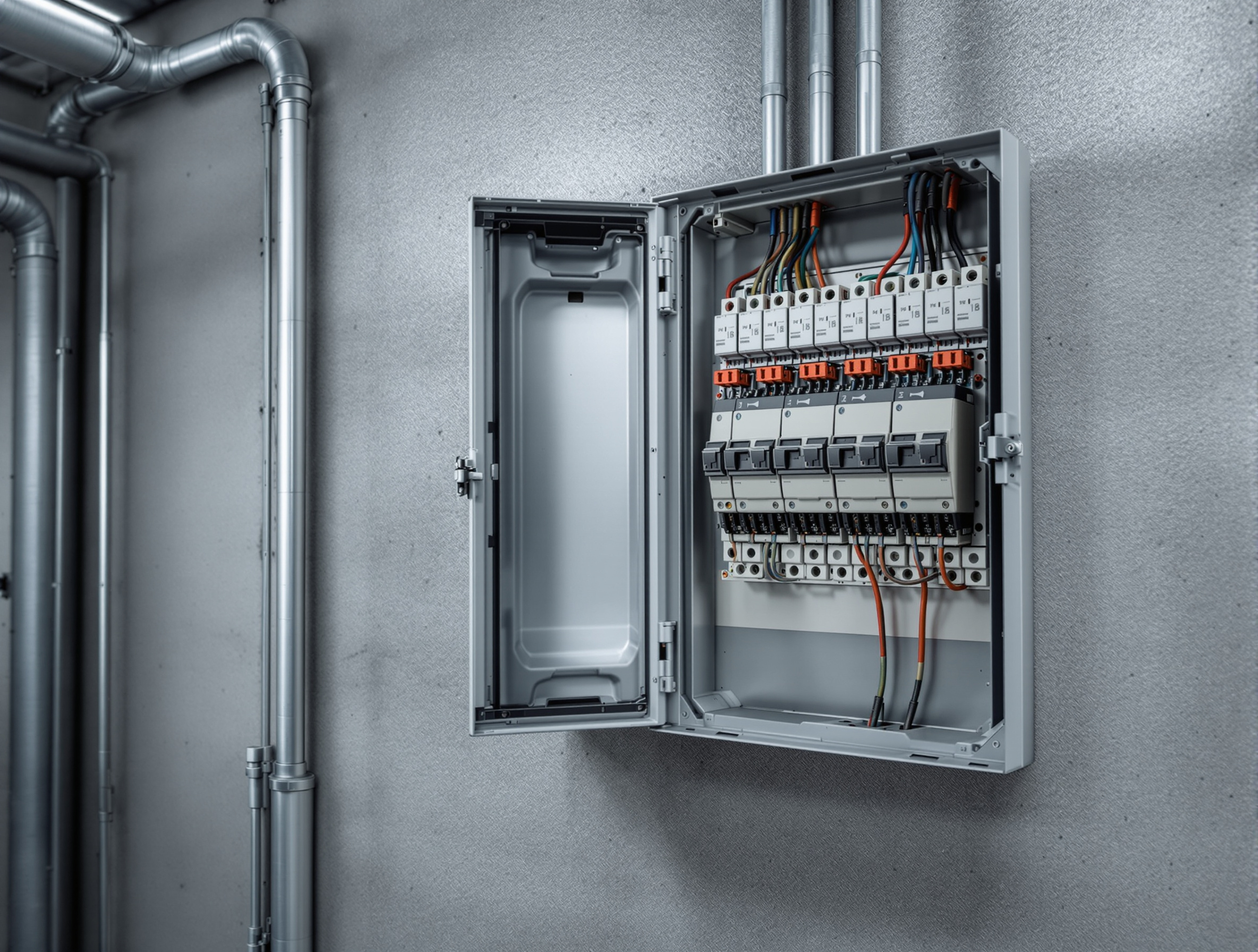 Low-voltage electrical circuit panel with modular fuse protection components#1.2