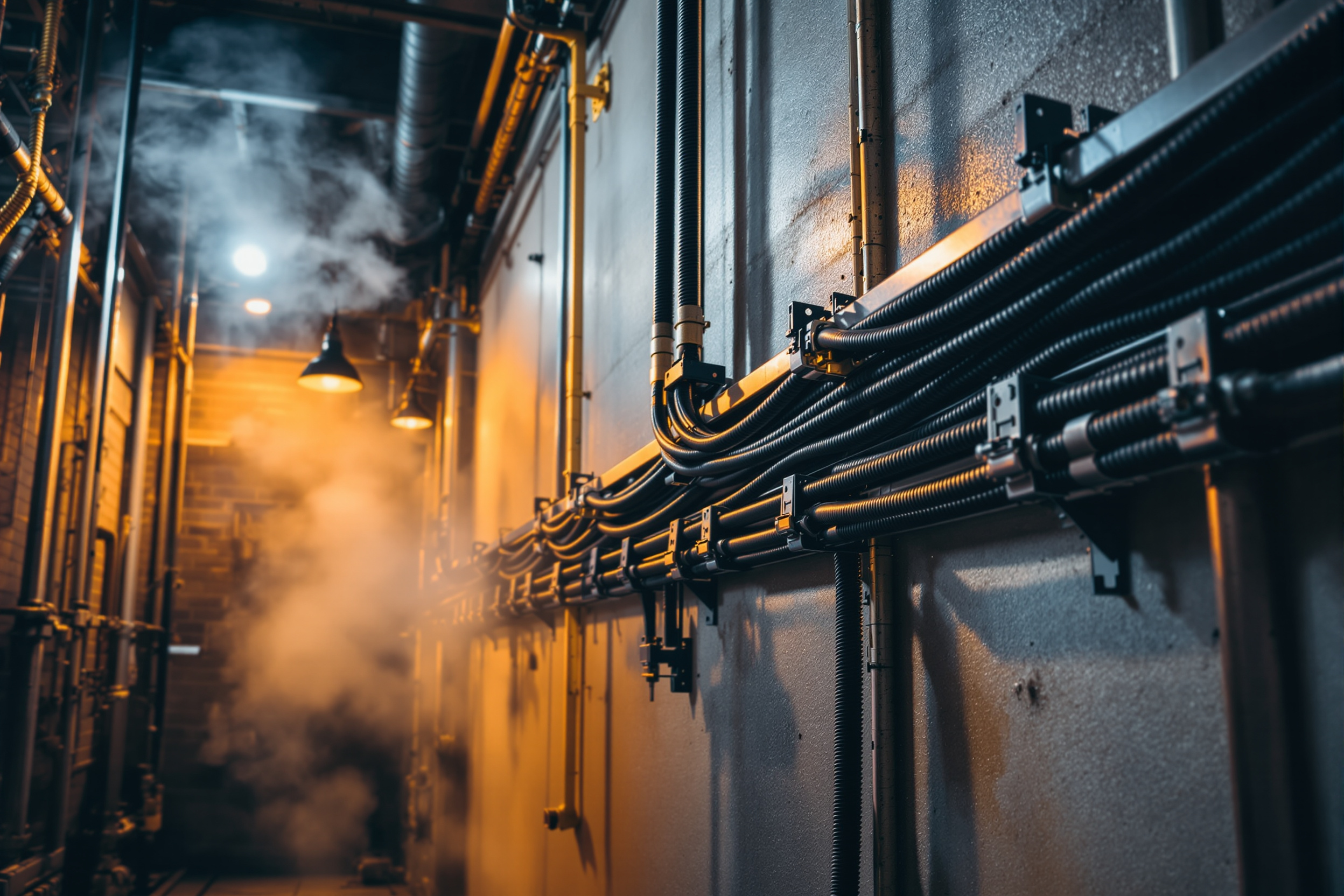 Heavy duty cable management in high temperature environments#1.6