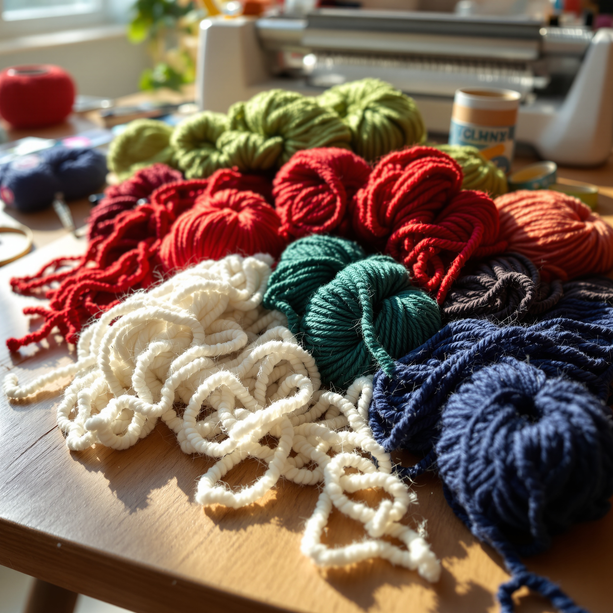 Knitting Machine Yarns