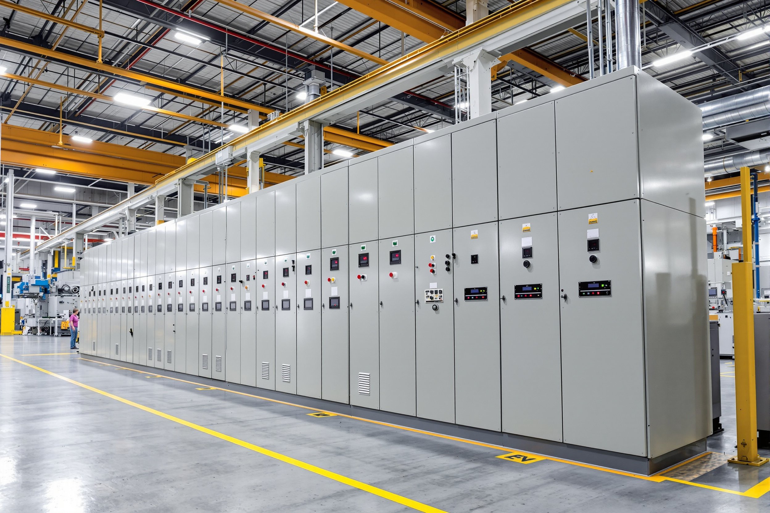 Manufacturing and processing facilities with medium voltage motor control systems#1.5