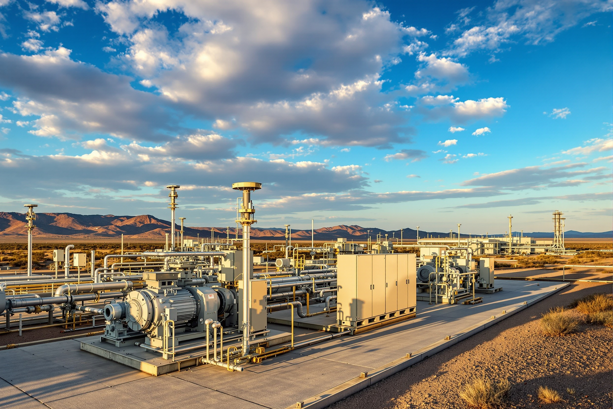 Oil and gas pumping stations with medium voltage variable frequency drives#1.5