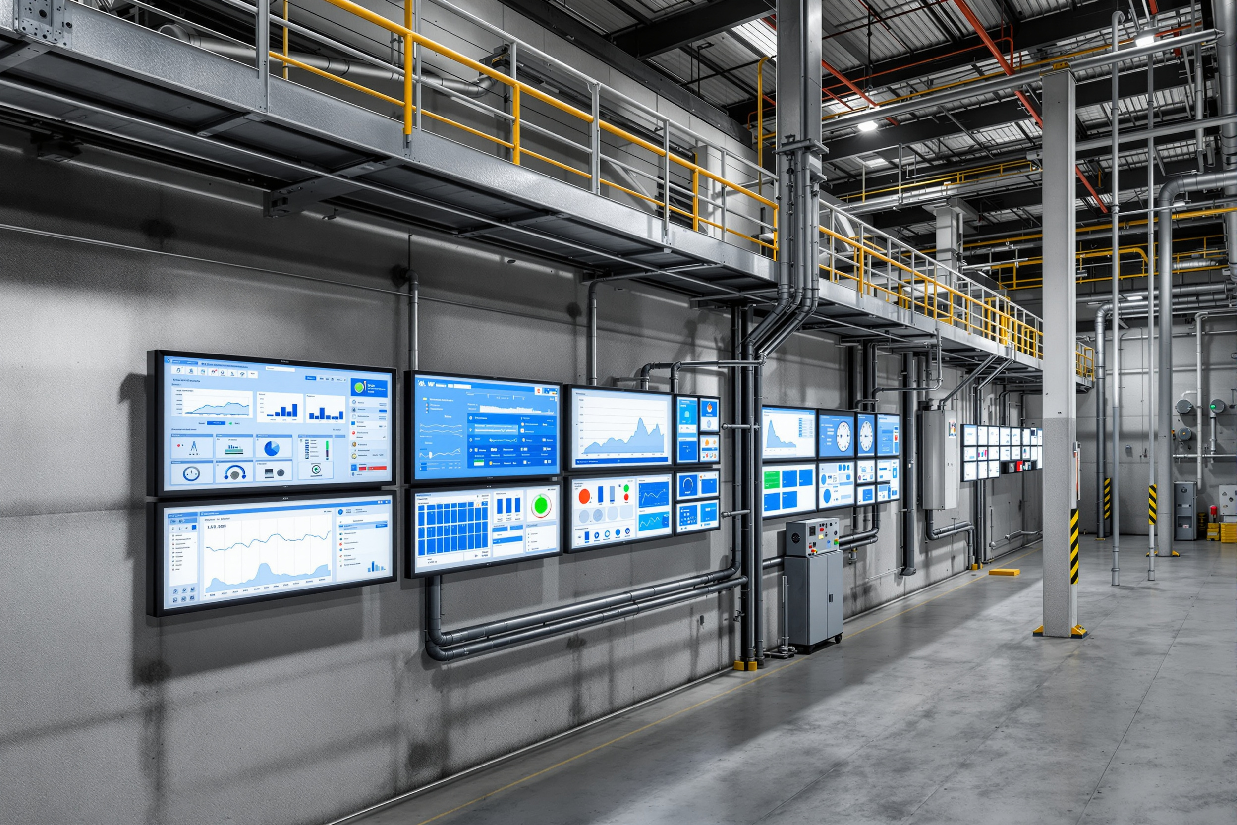 Water treatment facility with industrial HMI control systems#1.6