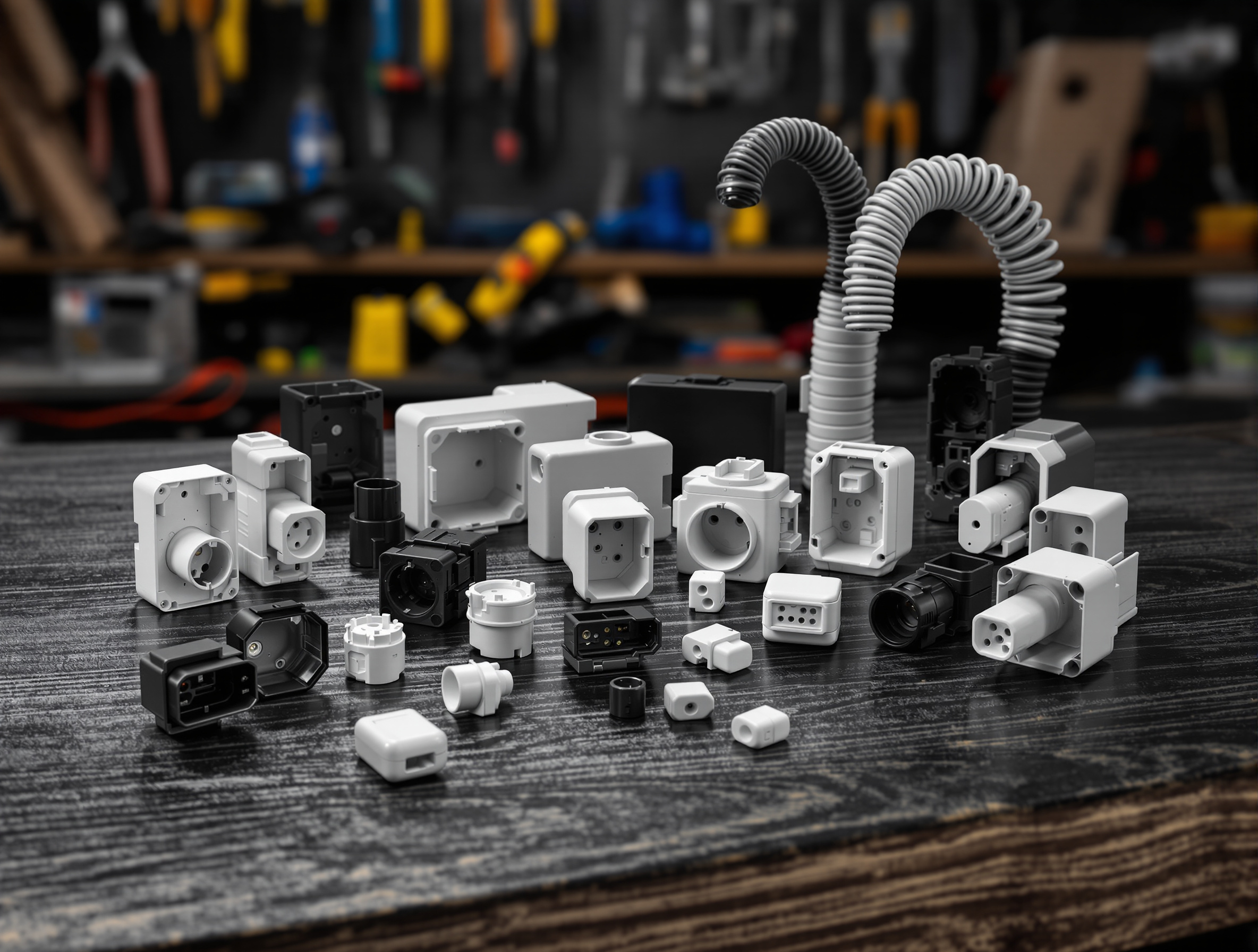 Alternative to pre-assembled cables in electrical installations with space-saving design#1.2