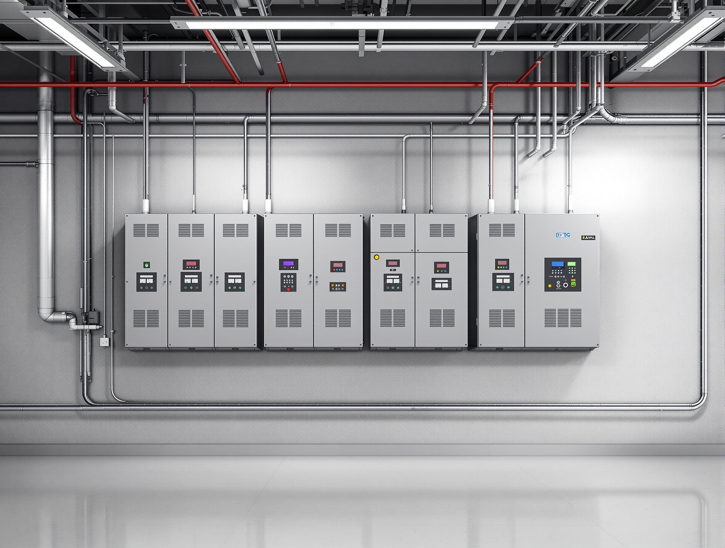 Industrial motor control panels and soft starter systems for three-phase motor starting applications#1.3