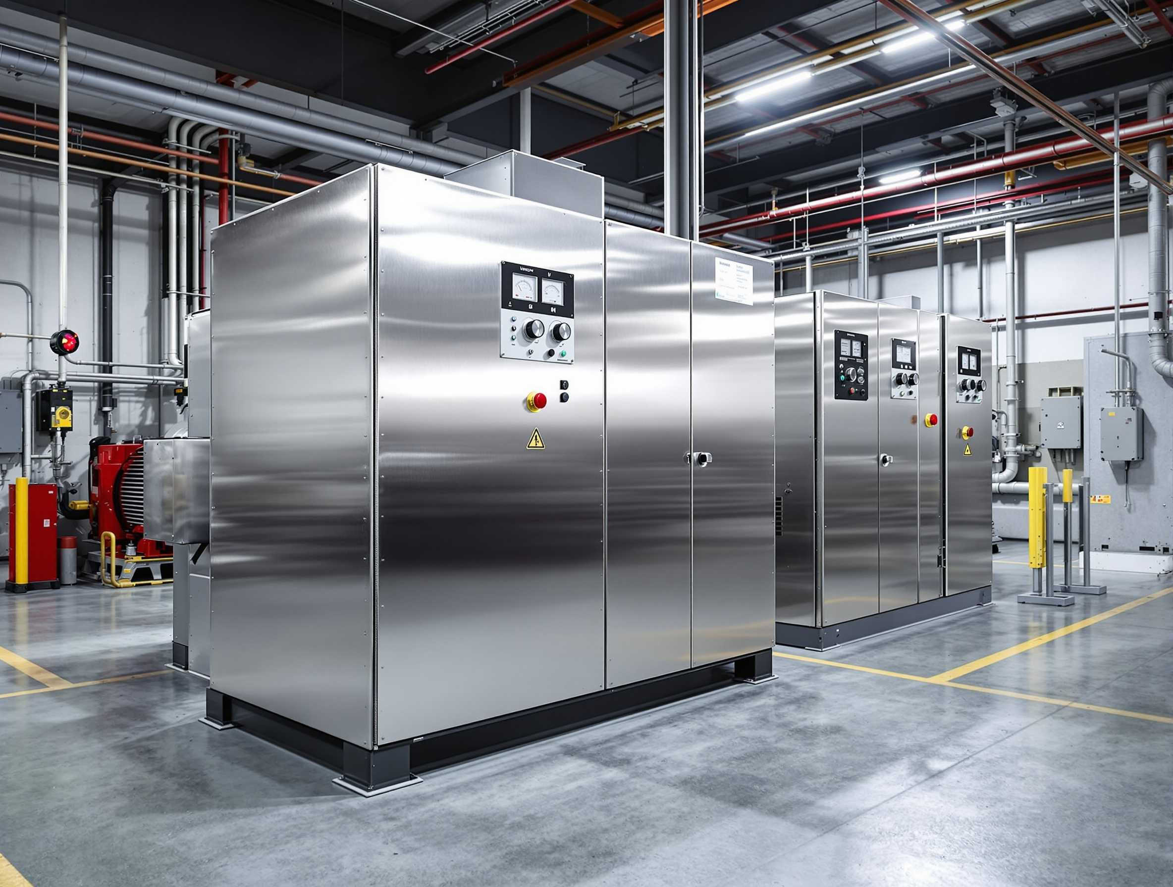 Industrial pumping systems with adjustable voltage control and deceleration features for water and process applications#1.3