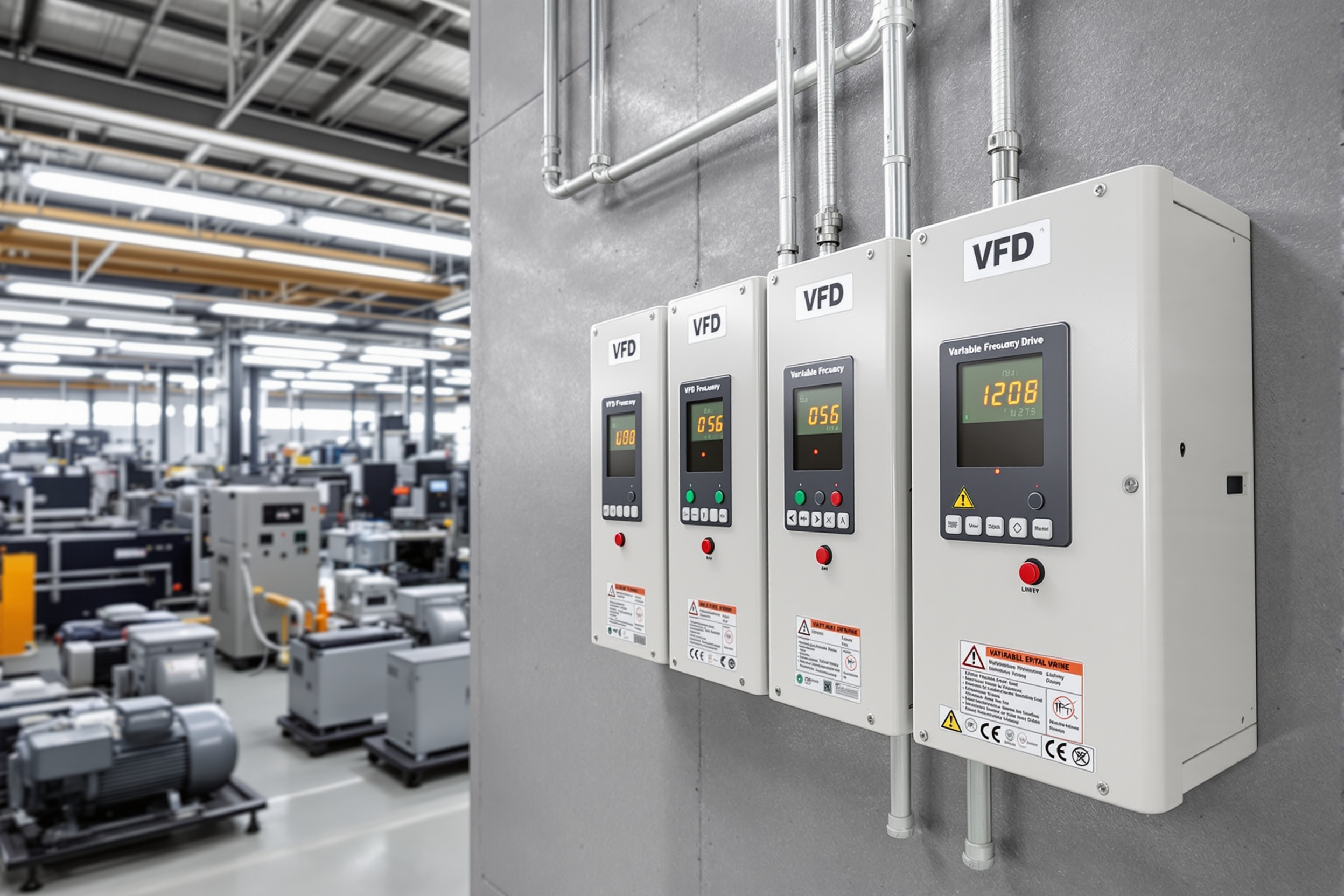 Variable frequency drive applications in industrial automation systems#1.5